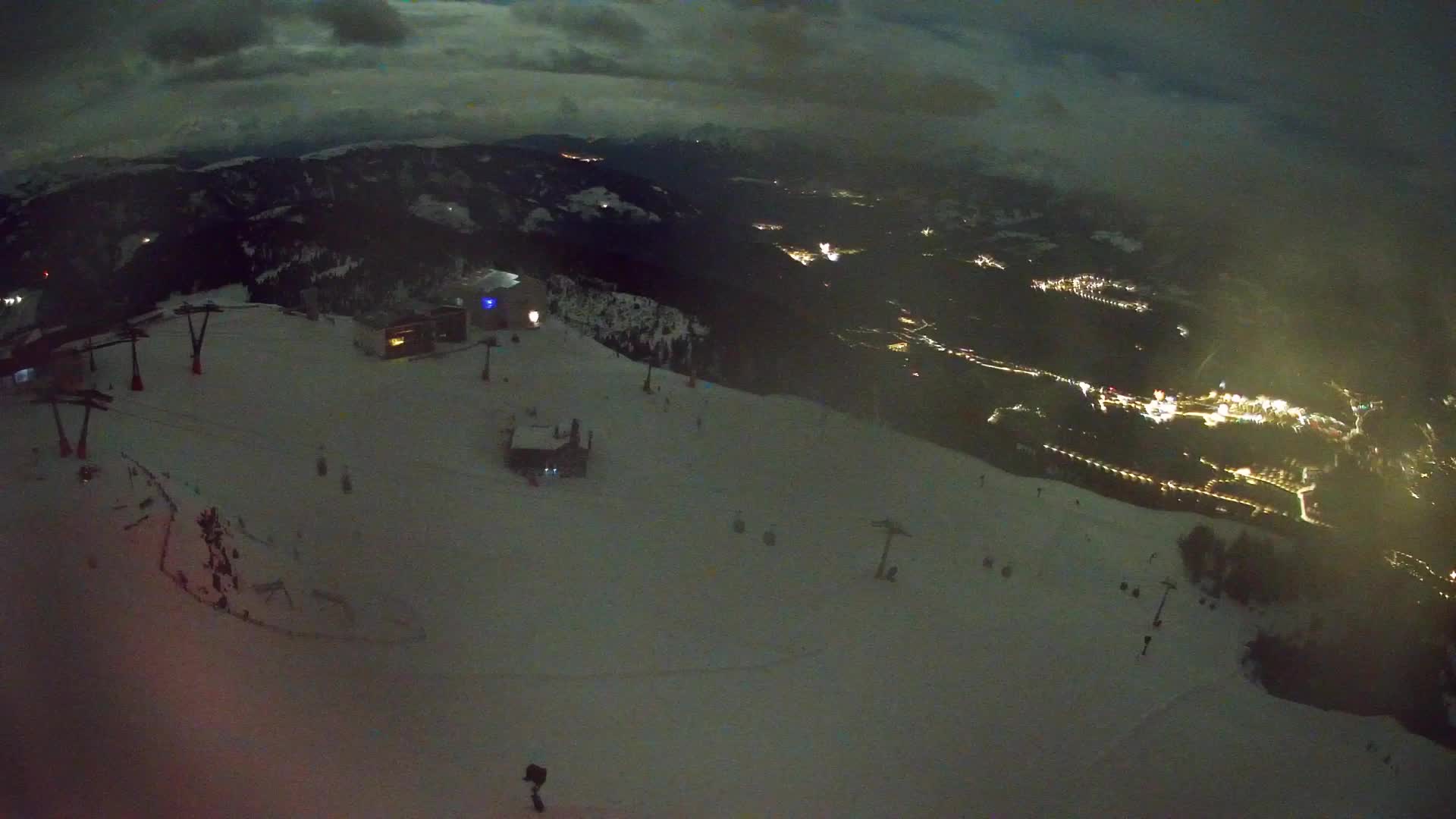 Smučišče Kronplatz – vrh | pogled na Bruneck