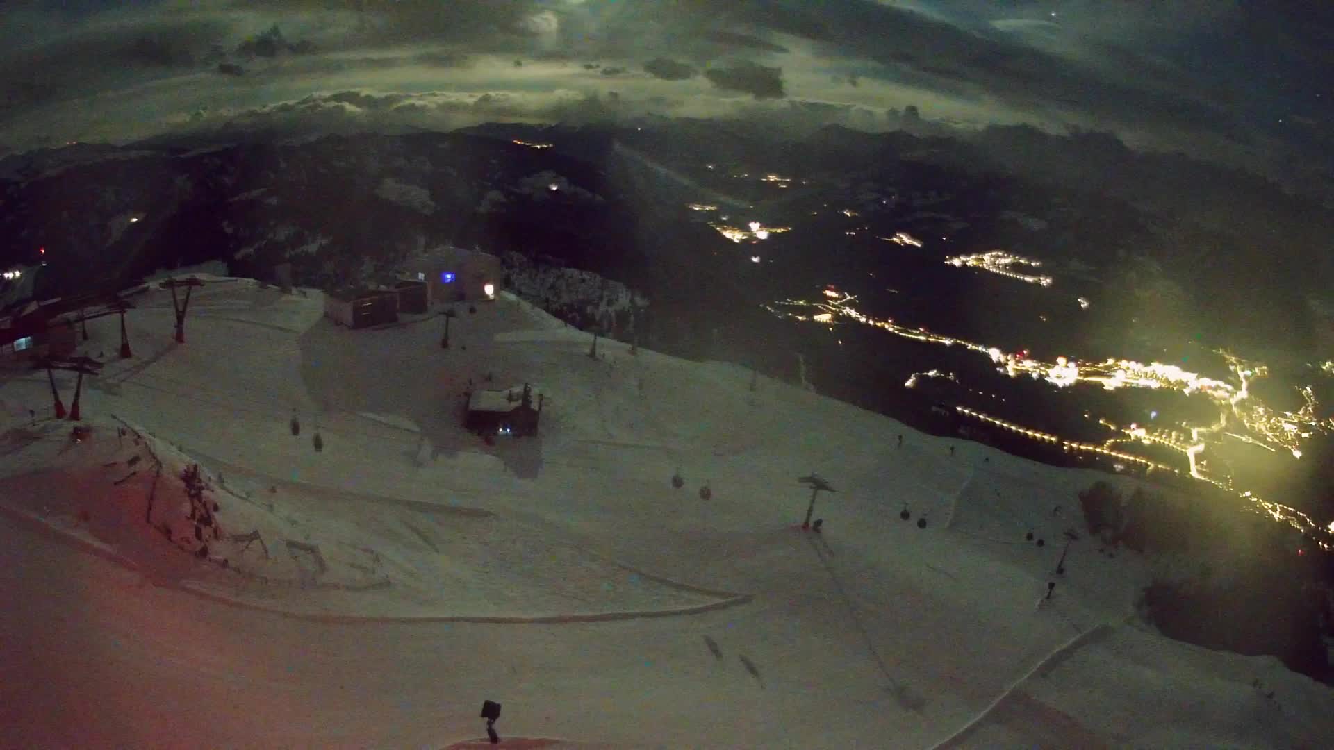 Smučišče Kronplatz – vrh | pogled na Bruneck