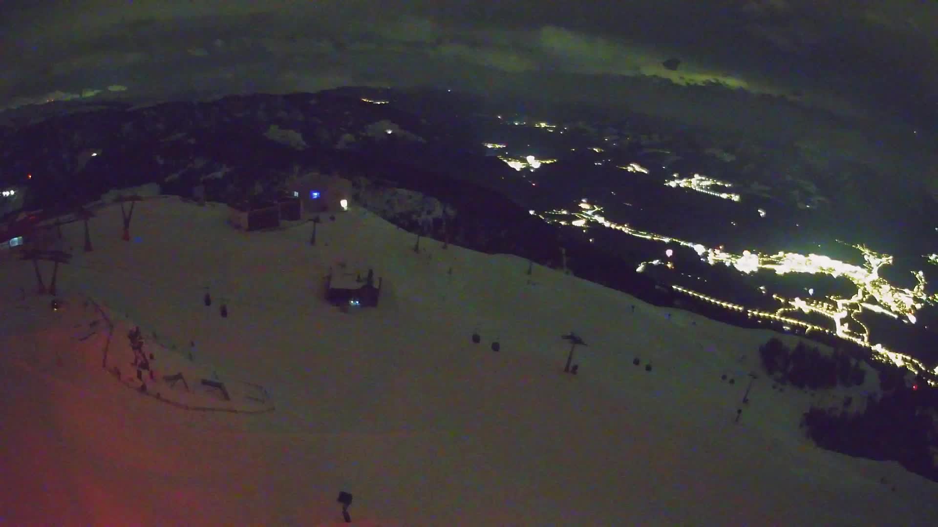 Skigebiet Kronplatz Gipfel | Blick auf Bruneck