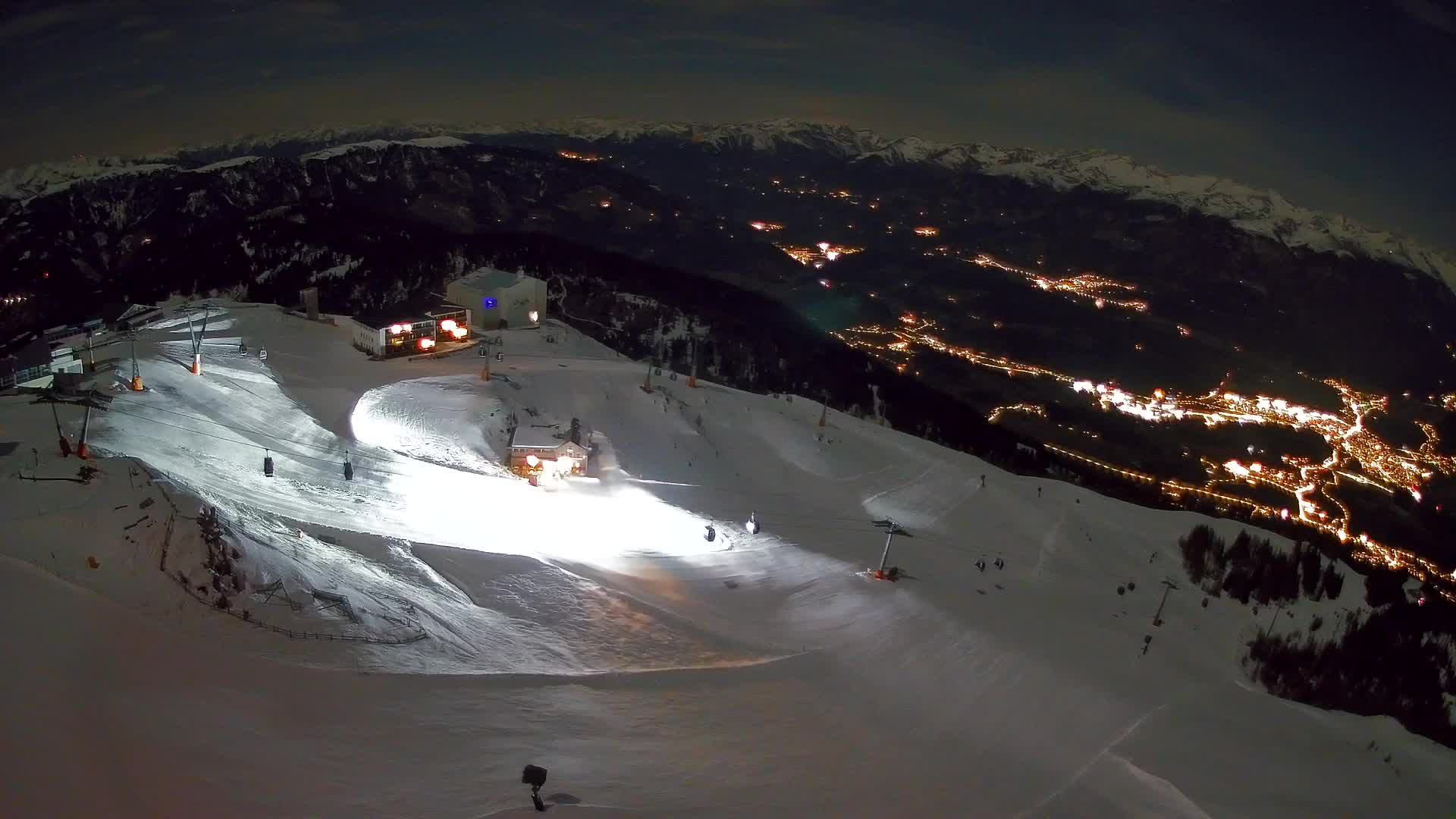 Smučišče Kronplatz – vrh | pogled na Bruneck