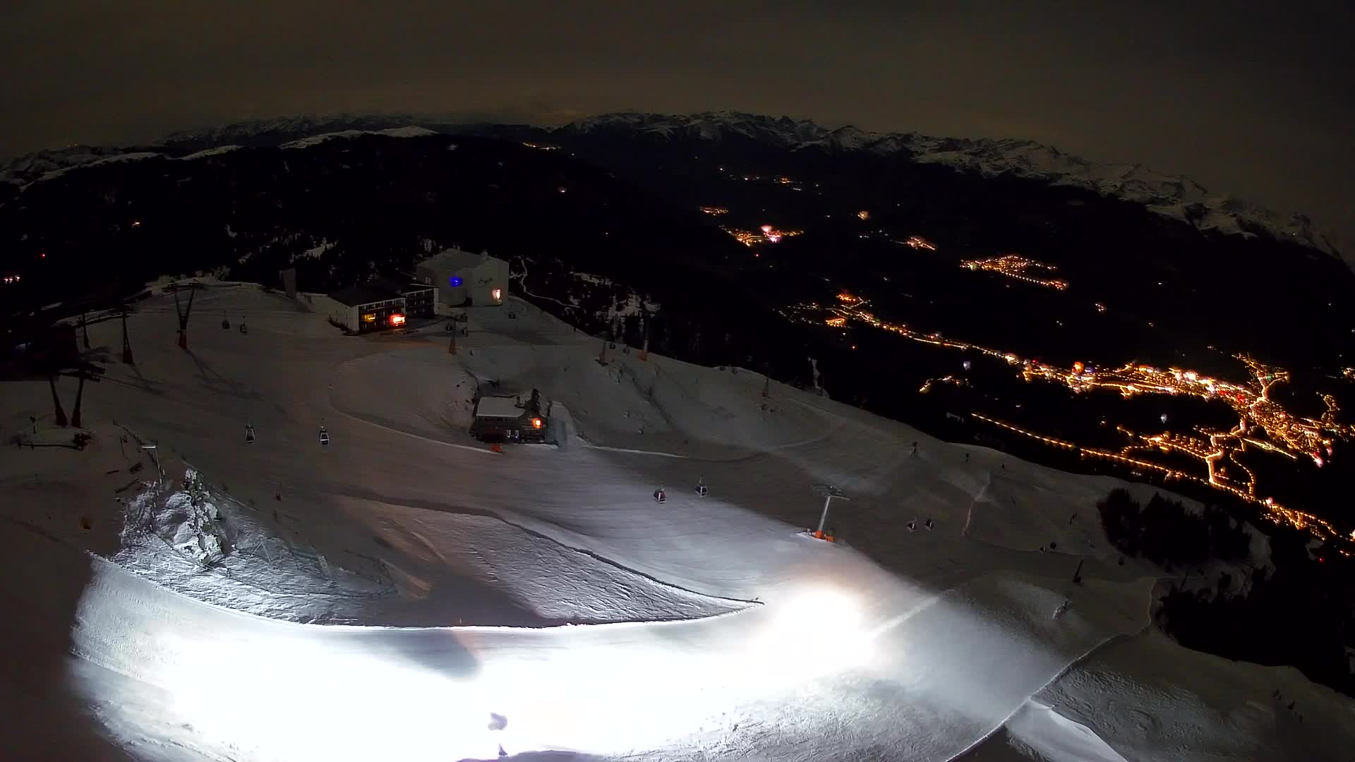 Stazione sciistica di Plan de Corones | vista su Brunico