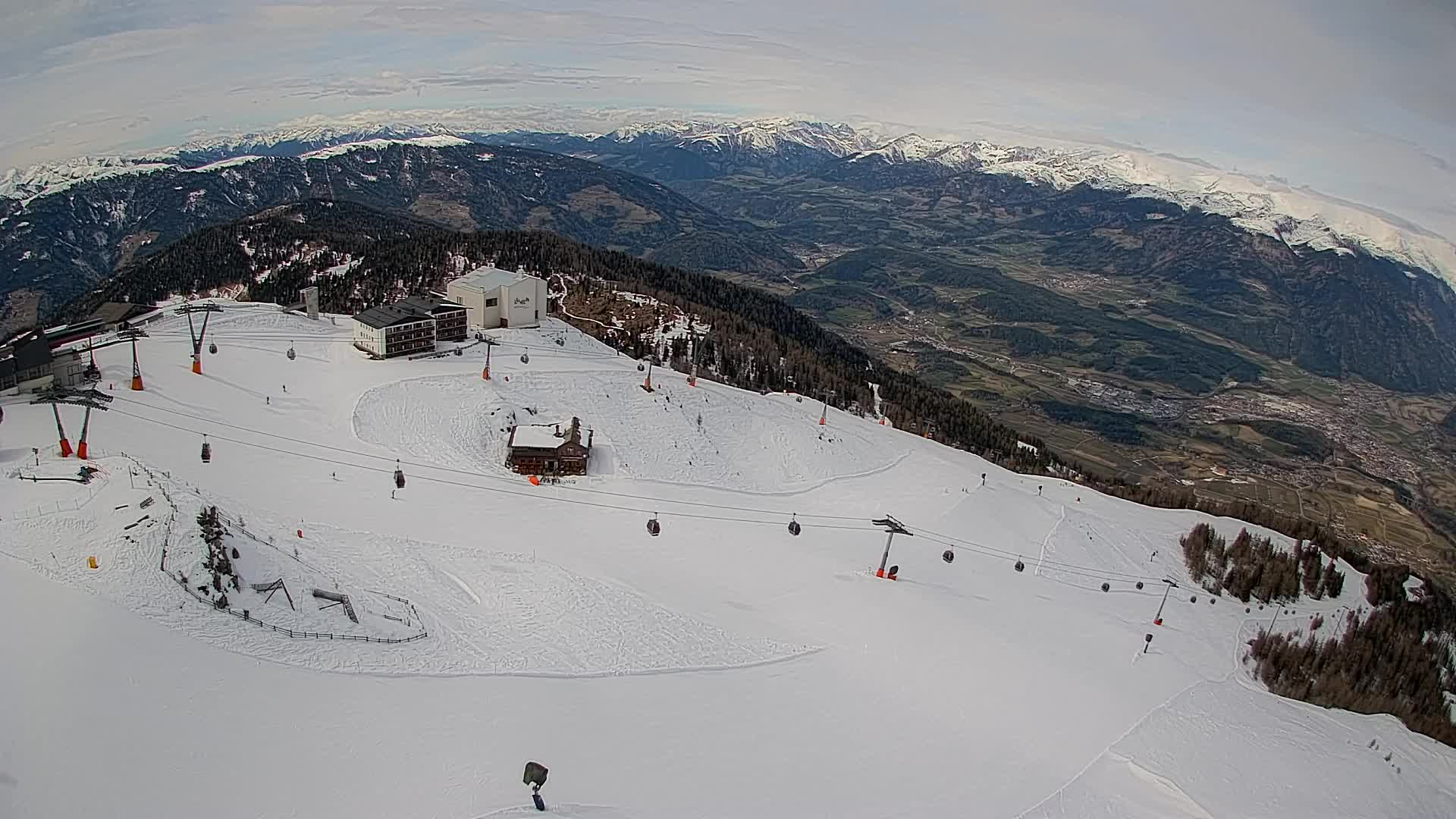 Skijalište Kronplatz – vrh | pogled na Bruneck