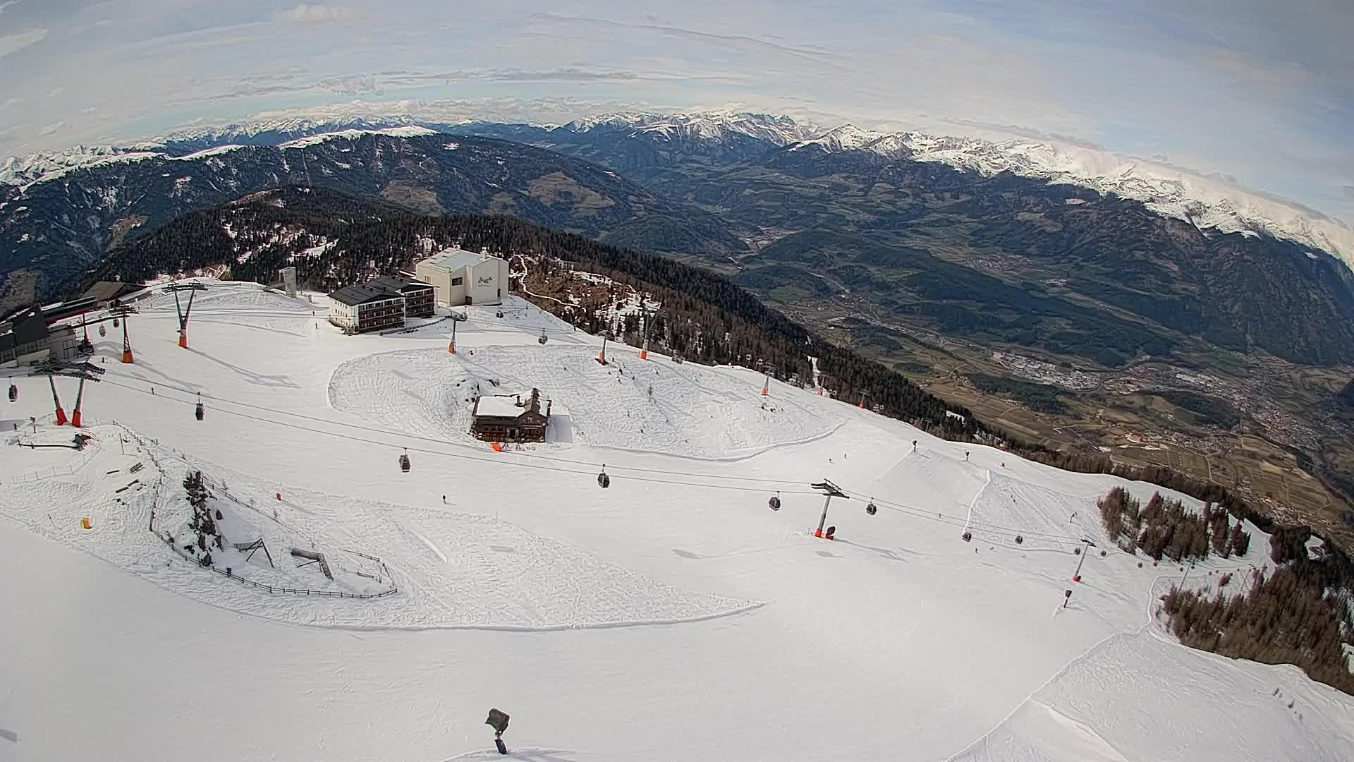 Skijalište Kronplatz – vrh | pogled na Bruneck