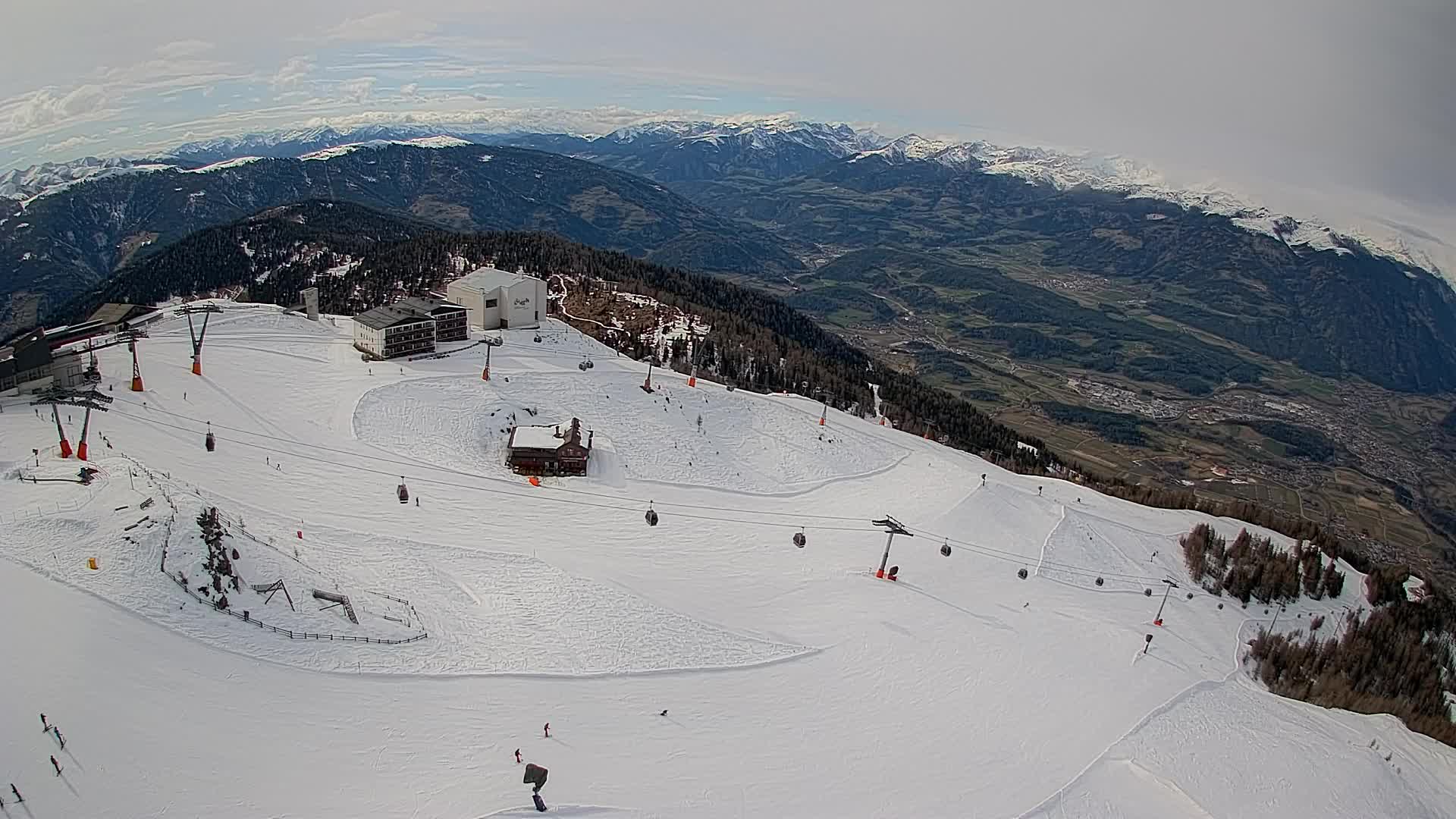 Skijalište Kronplatz – vrh | pogled na Bruneck