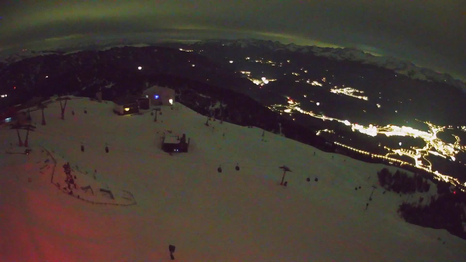 Smučišče Kronplatz – vrh | pogled na Bruneck