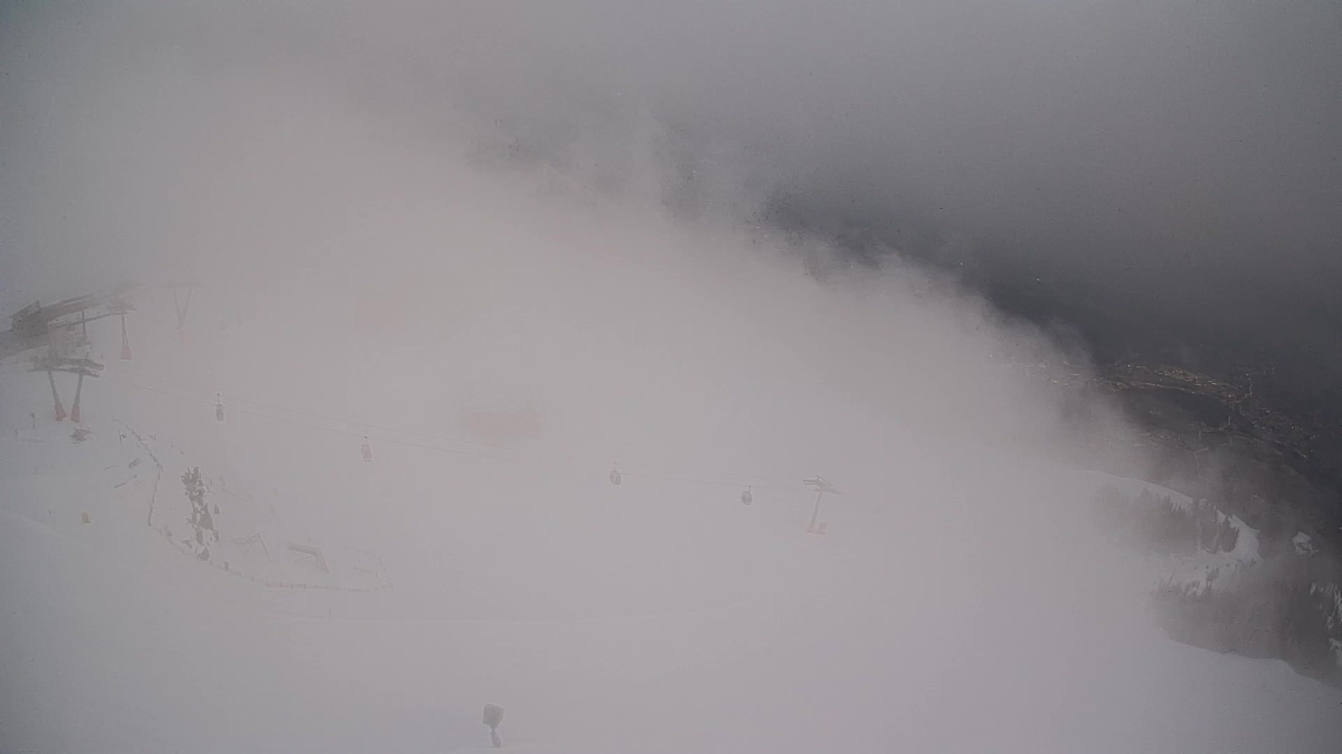 Station de ski Kronplatz sommet | vue sur Brunico