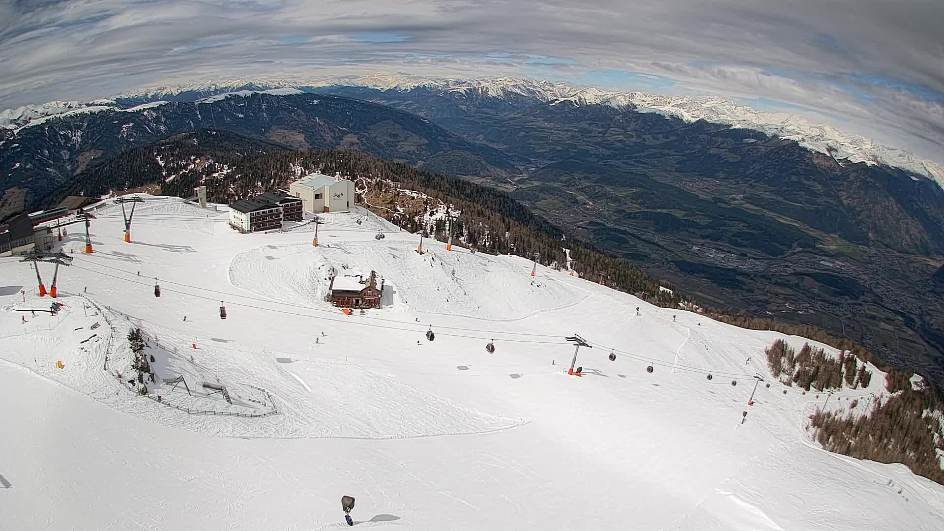Skijalište Kronplatz – vrh | pogled na Bruneck