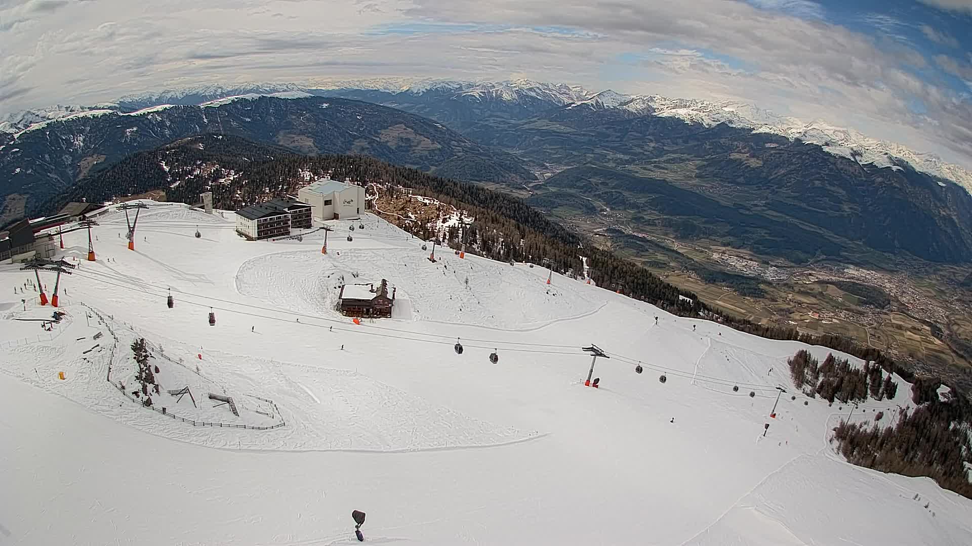 Skijalište Kronplatz – vrh | pogled na Bruneck