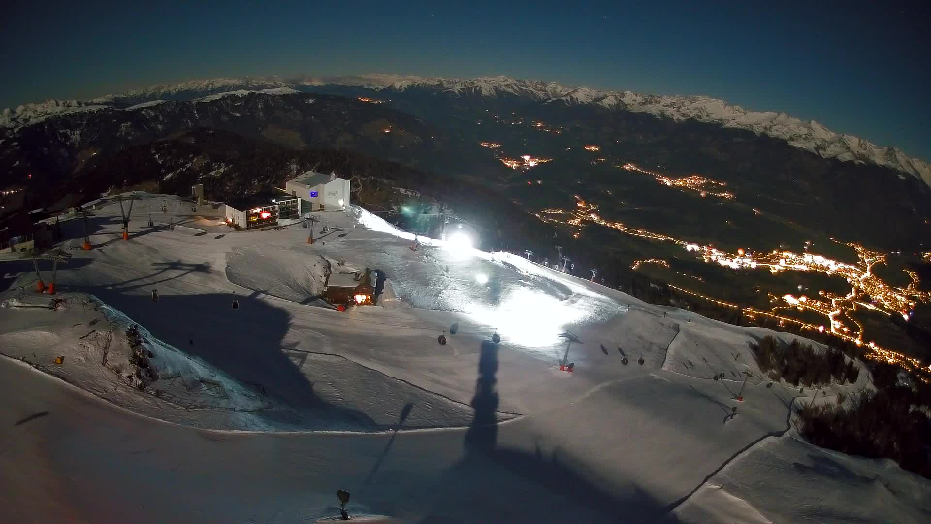 Smučišče Kronplatz – vrh | pogled na Bruneck