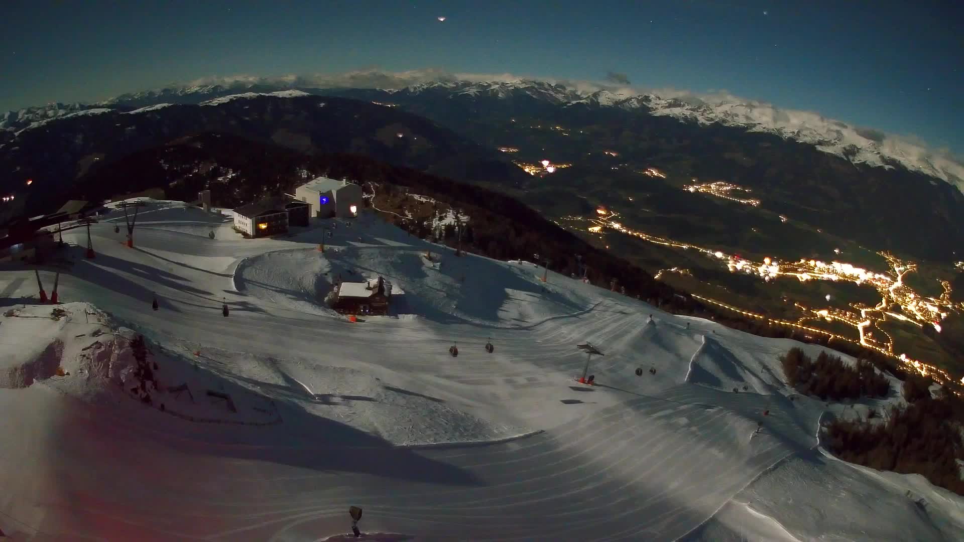 Smučišče Kronplatz – vrh | pogled na Bruneck