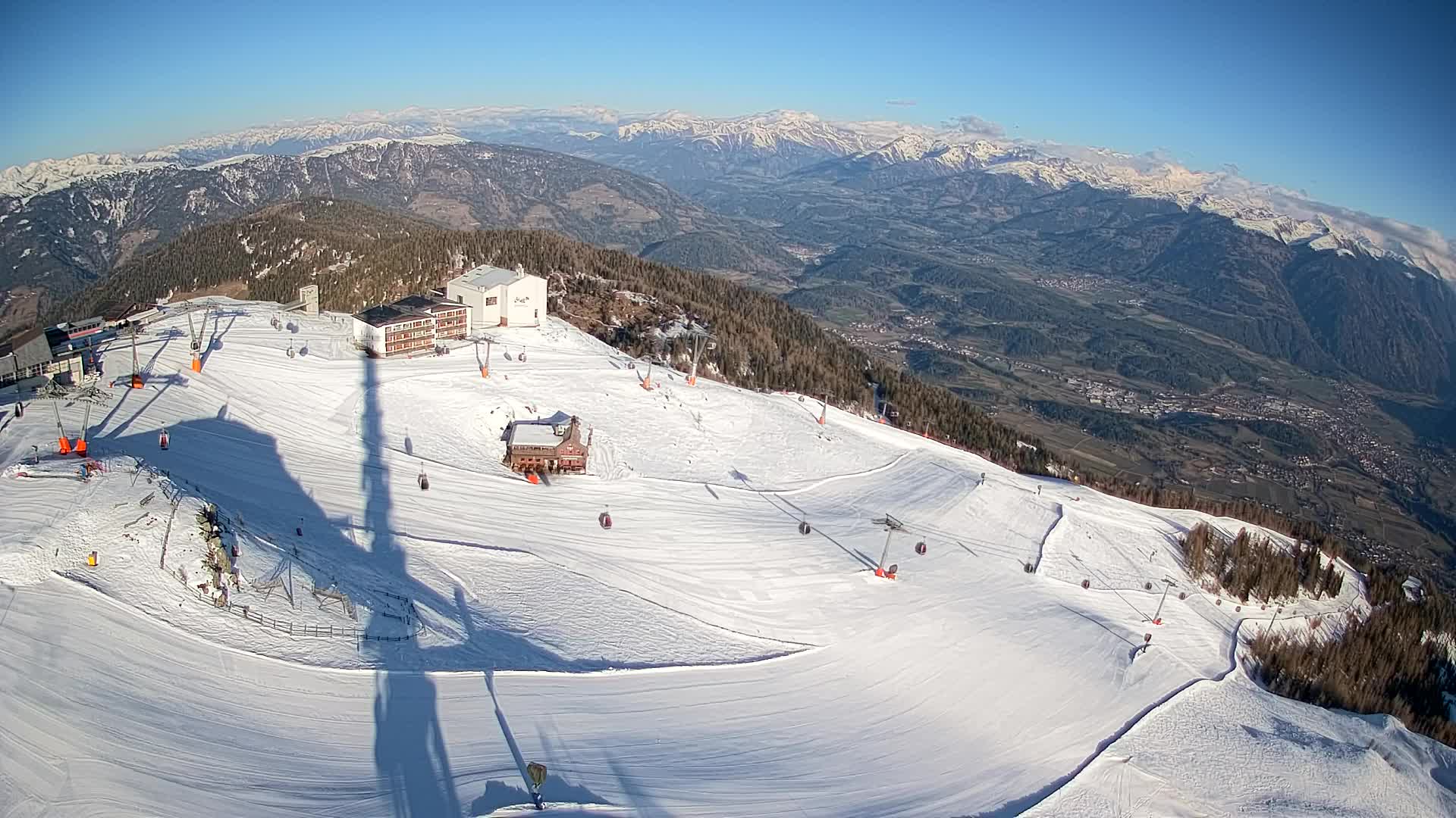 Skijalište Kronplatz – vrh | pogled na Bruneck