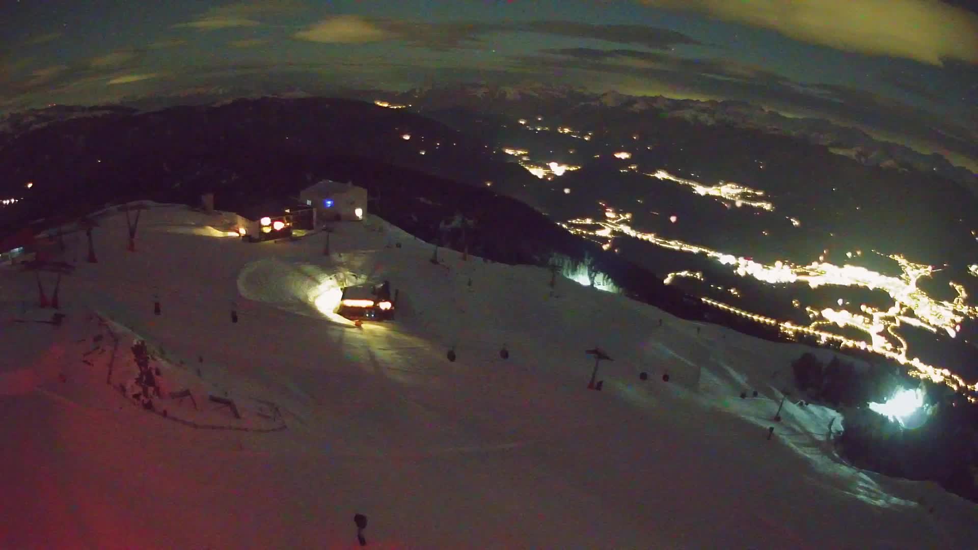 Smučišče Kronplatz – vrh | pogled na Bruneck