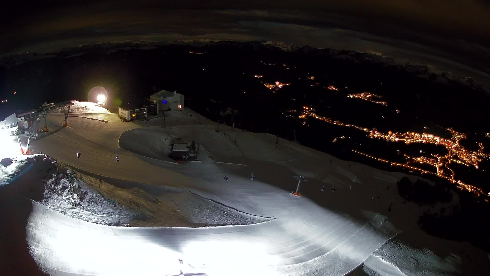 Smučišče Kronplatz – vrh | pogled na Bruneck