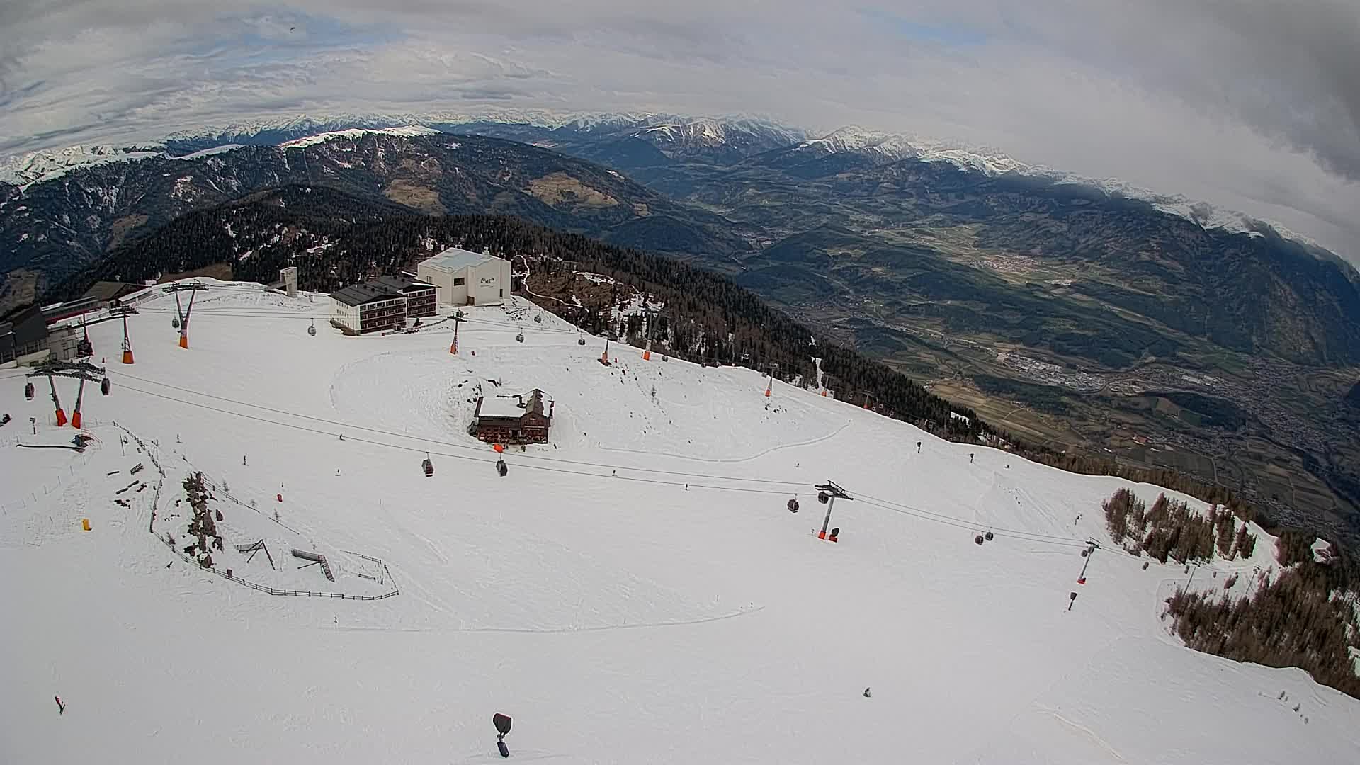 Skijalište Kronplatz – vrh | pogled na Bruneck