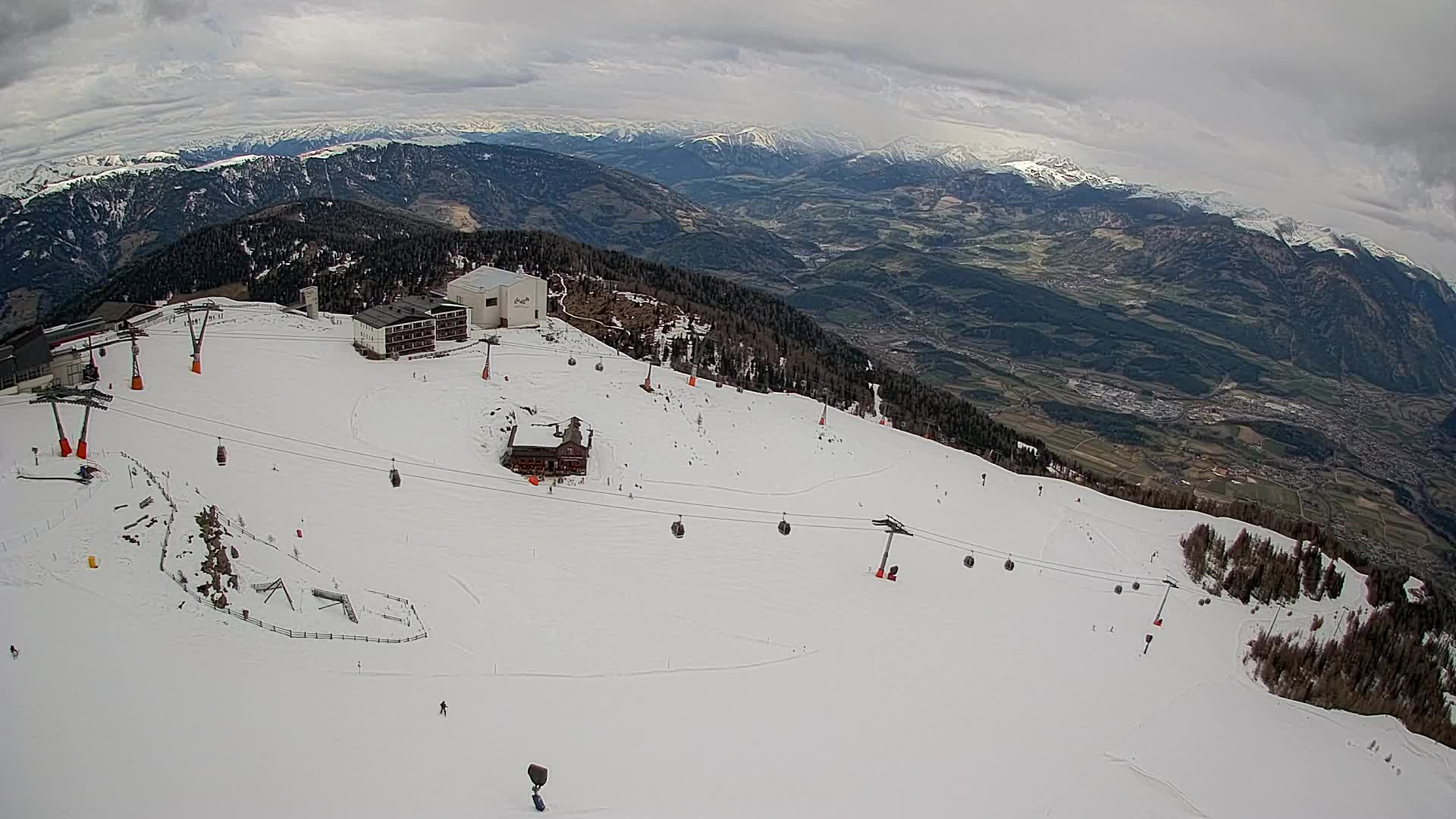 Skijalište Kronplatz – vrh | pogled na Bruneck