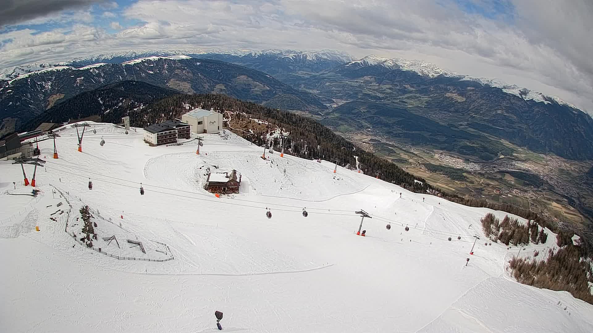 Skijalište Kronplatz – vrh | pogled na Bruneck