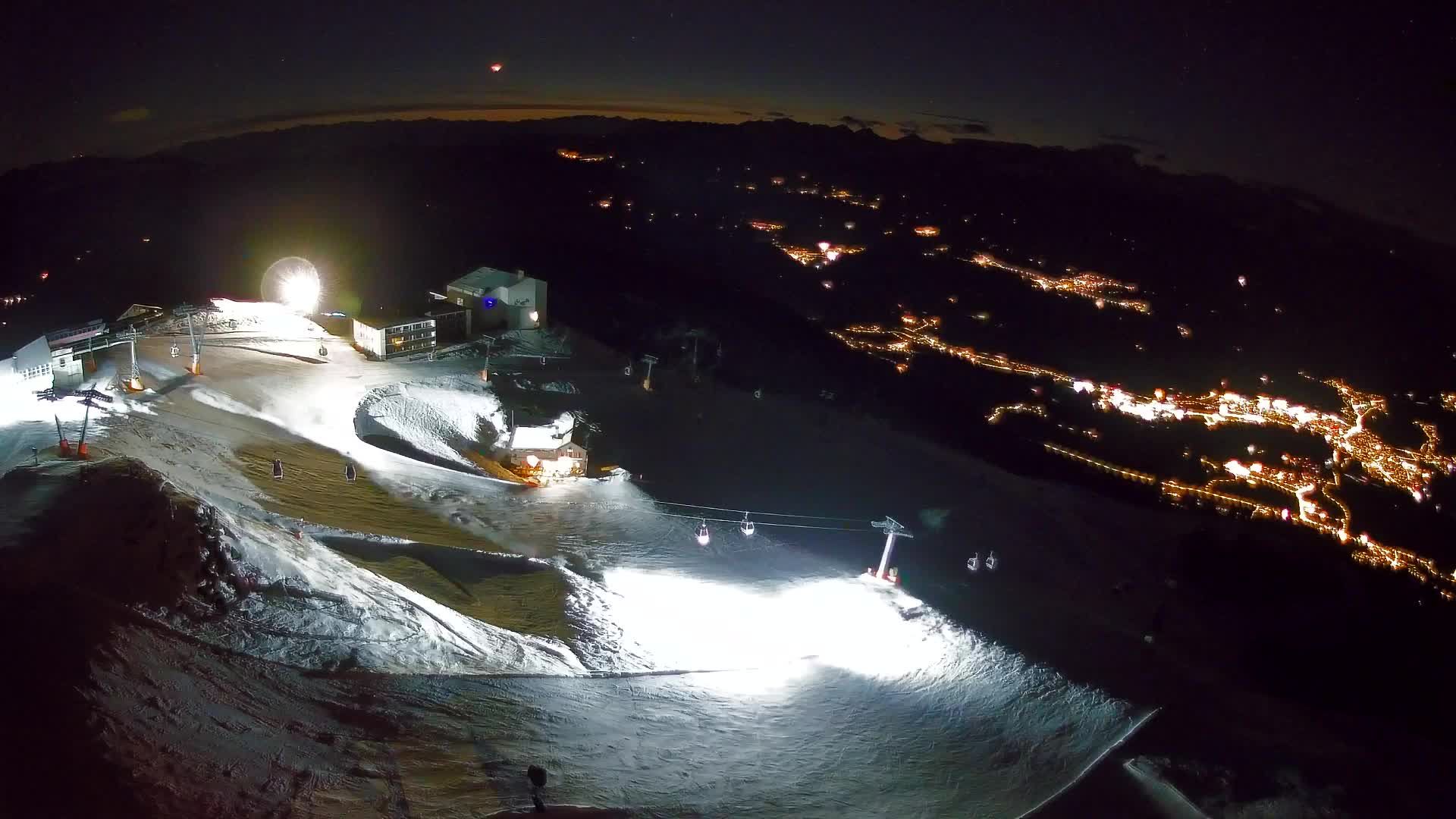 Smučišče Kronplatz – vrh | pogled na Bruneck