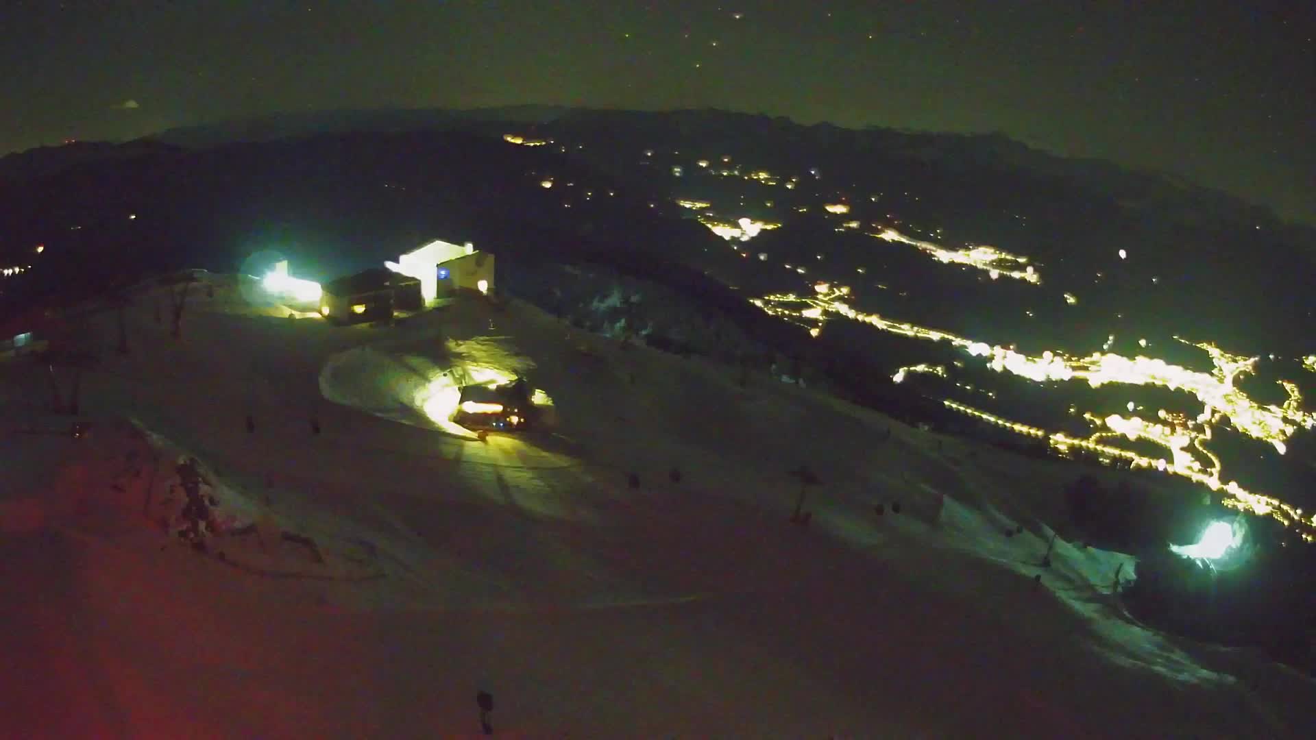 Skigebiet Kronplatz Gipfel | Blick auf Bruneck