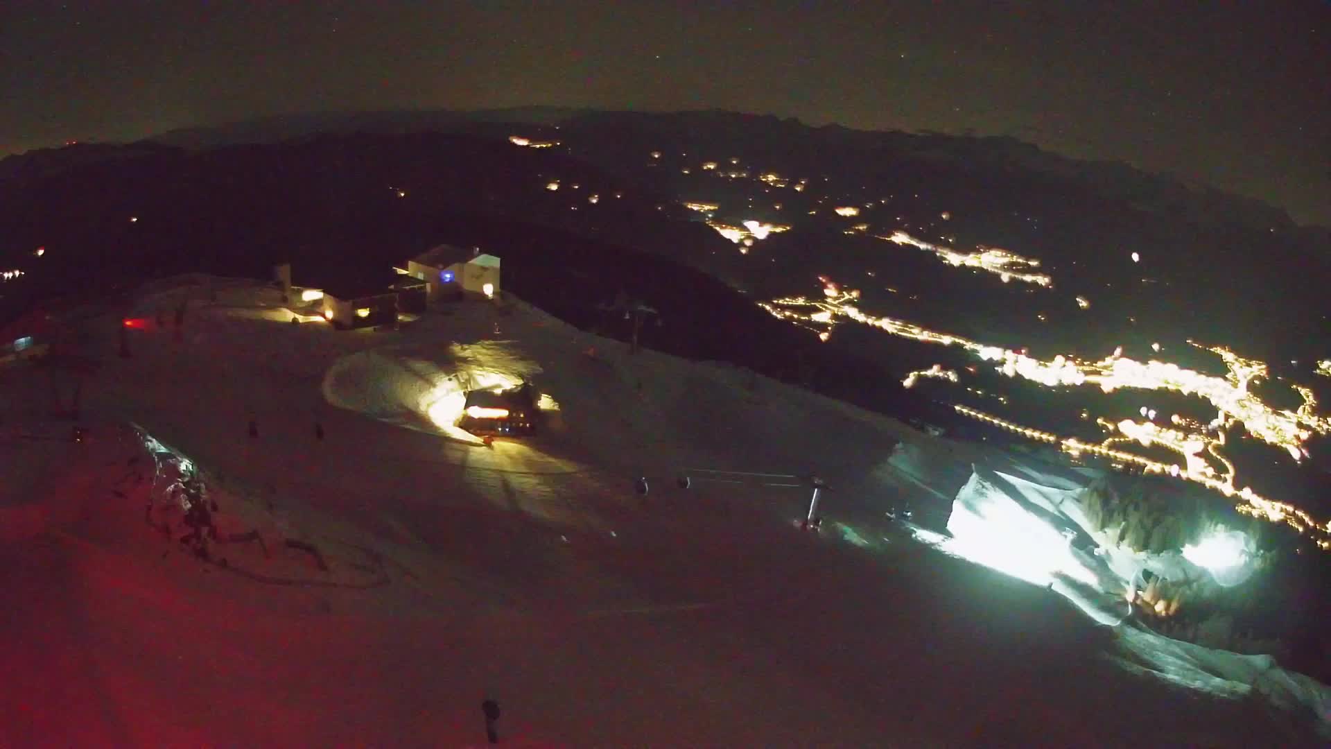 Smučišče Kronplatz – vrh | pogled na Bruneck