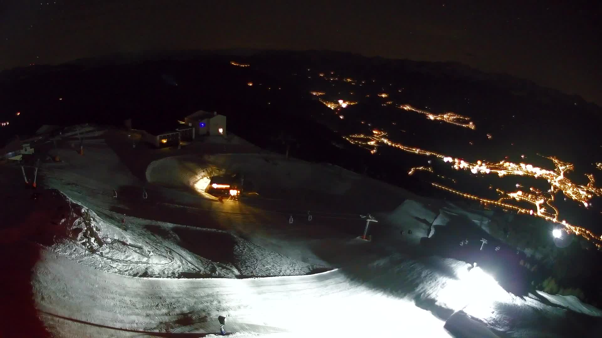 Kronplatz peak Ski resort | view to Bruneck