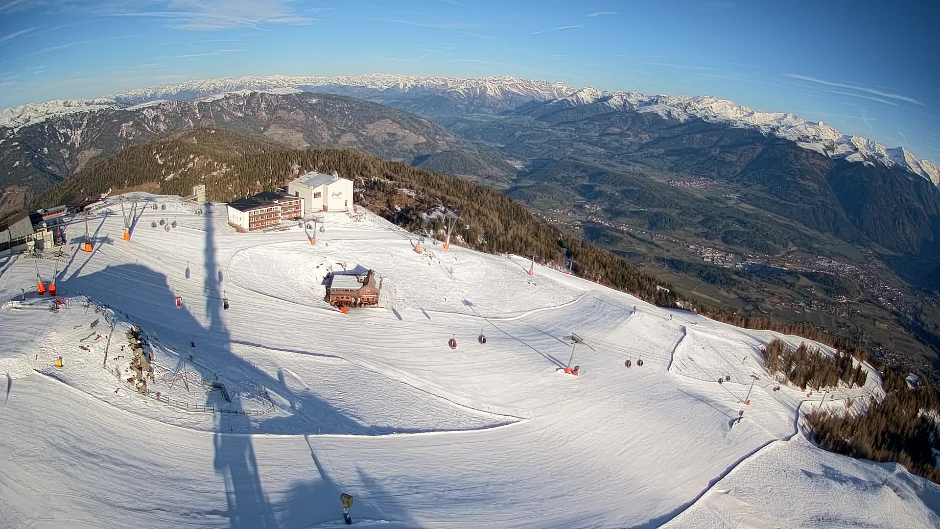 Skijalište Kronplatz – vrh | pogled na Bruneck