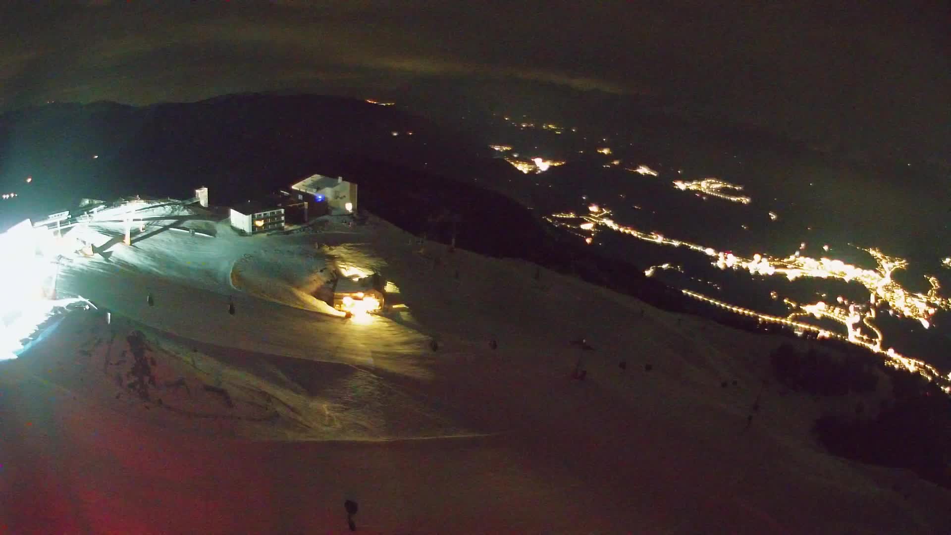 Smučišče Kronplatz – vrh | pogled na Bruneck