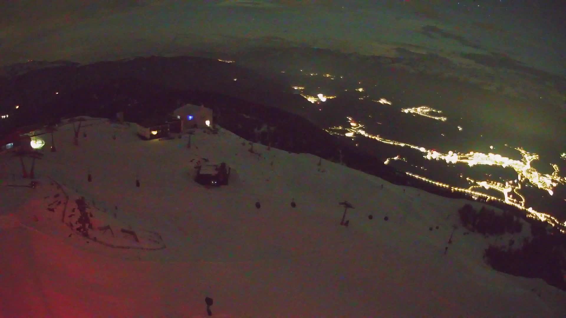 Smučišče Kronplatz – vrh | pogled na Bruneck