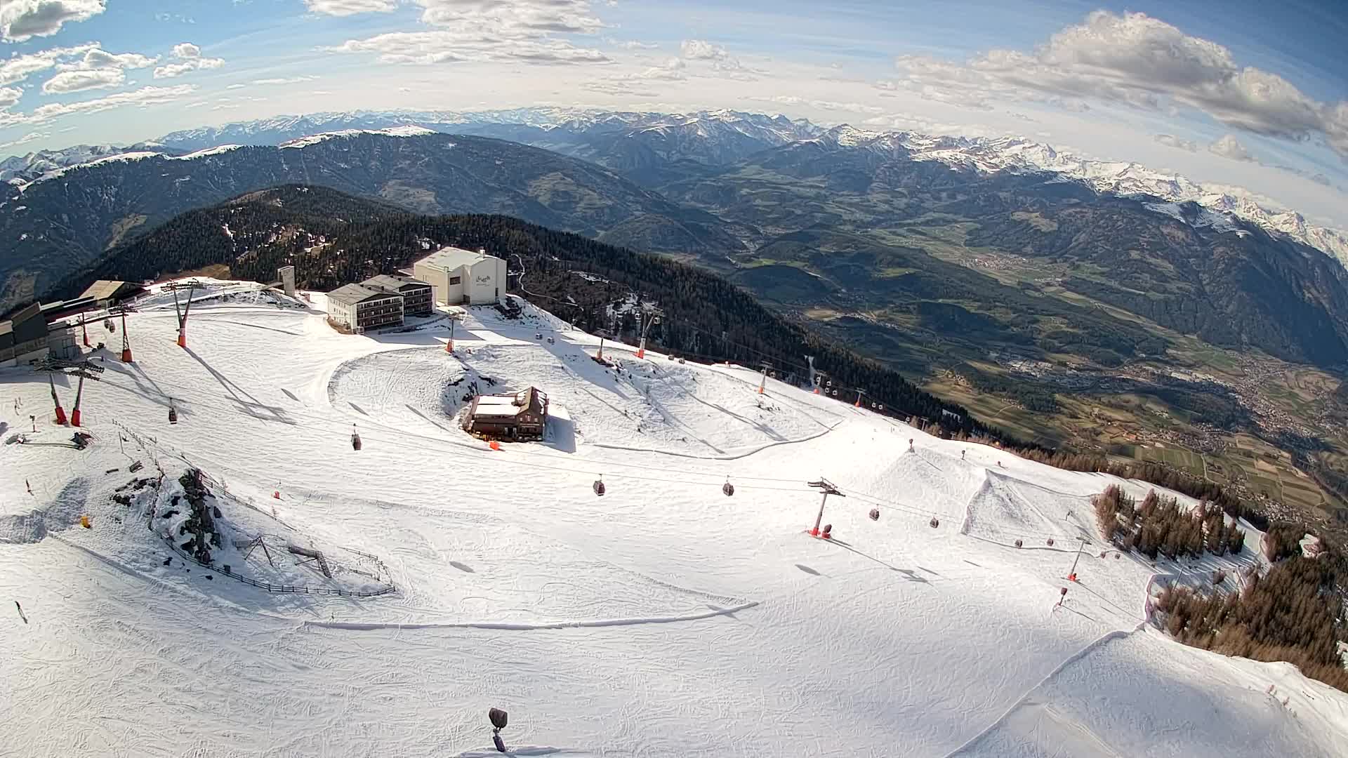 Skijalište Kronplatz – vrh | pogled na Bruneck