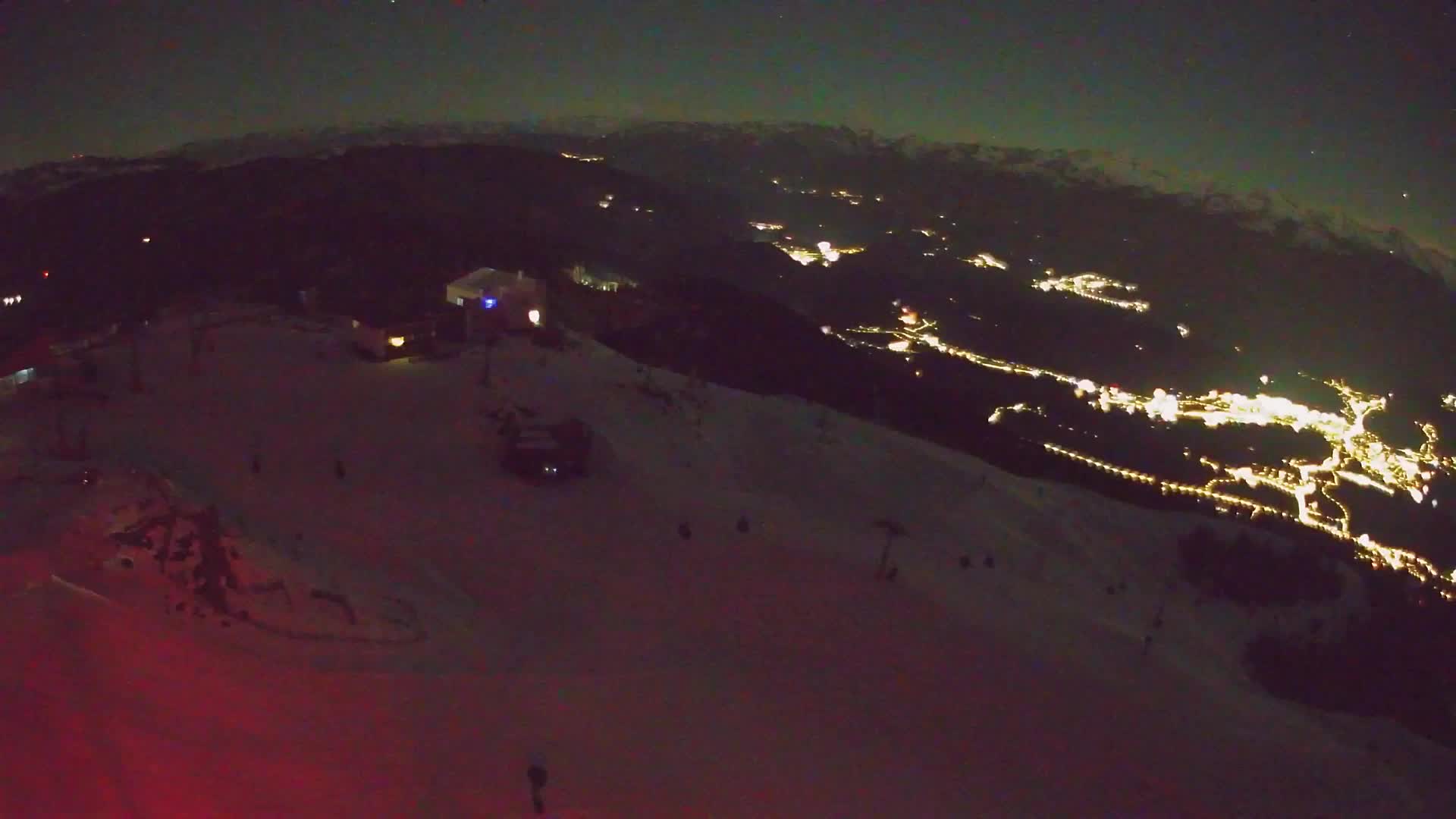 Stazione sciistica di Plan de Corones | vista su Brunico