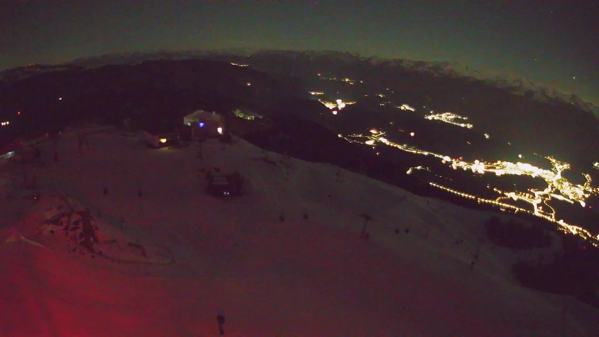 Smučišče Kronplatz – vrh | pogled na Bruneck