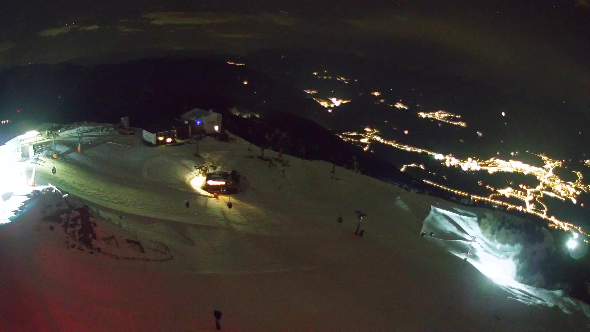 Stazione sciistica di Plan de Corones | vista su Brunico