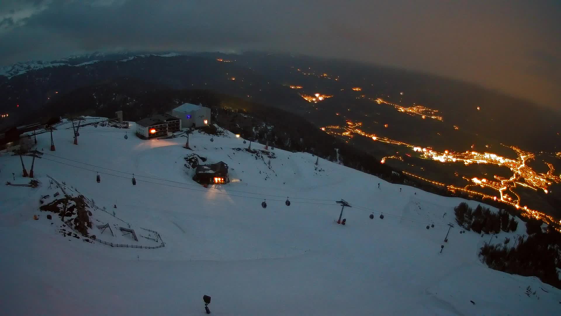 Smučišče Kronplatz – vrh | pogled na Bruneck