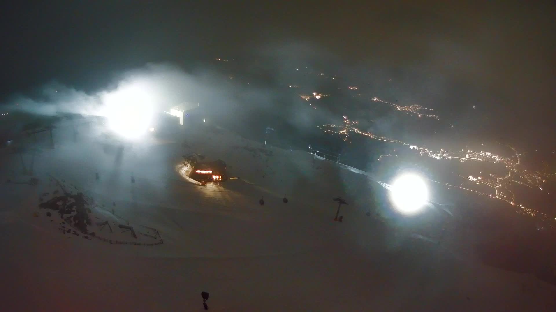 Skigebiet Kronplatz Gipfel | Blick auf Bruneck
