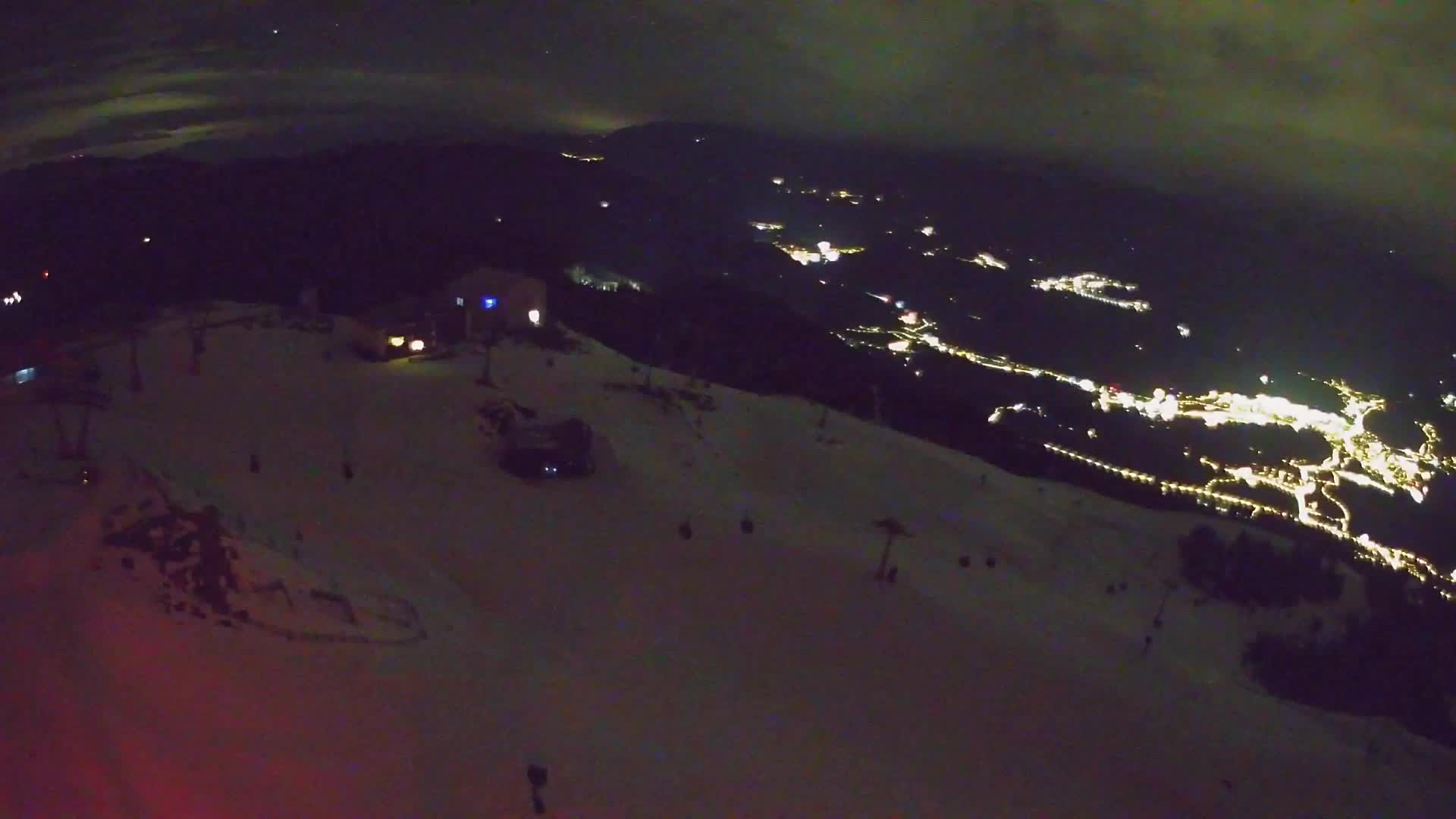 Skigebiet Kronplatz Gipfel | Blick auf Bruneck