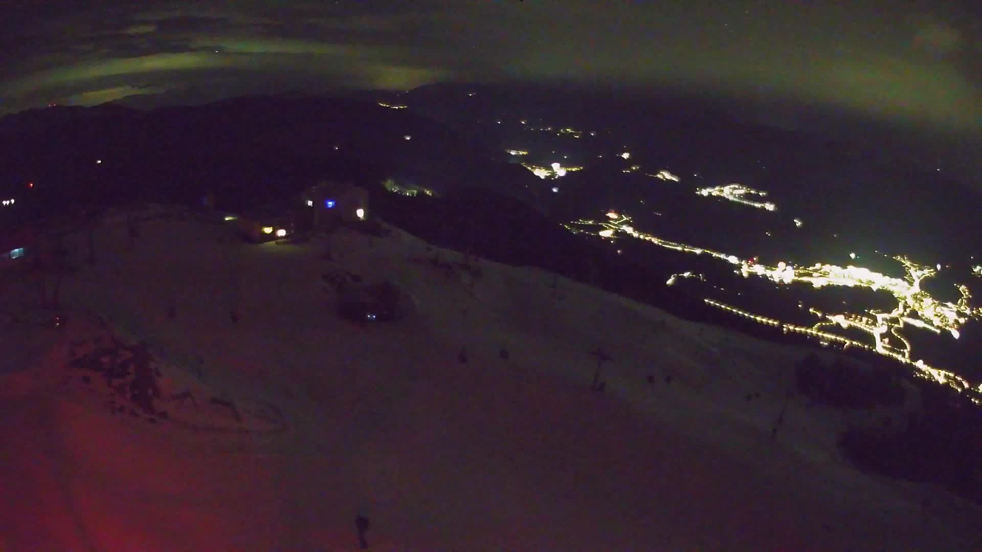 Station de ski Kronplatz sommet | vue sur Brunico