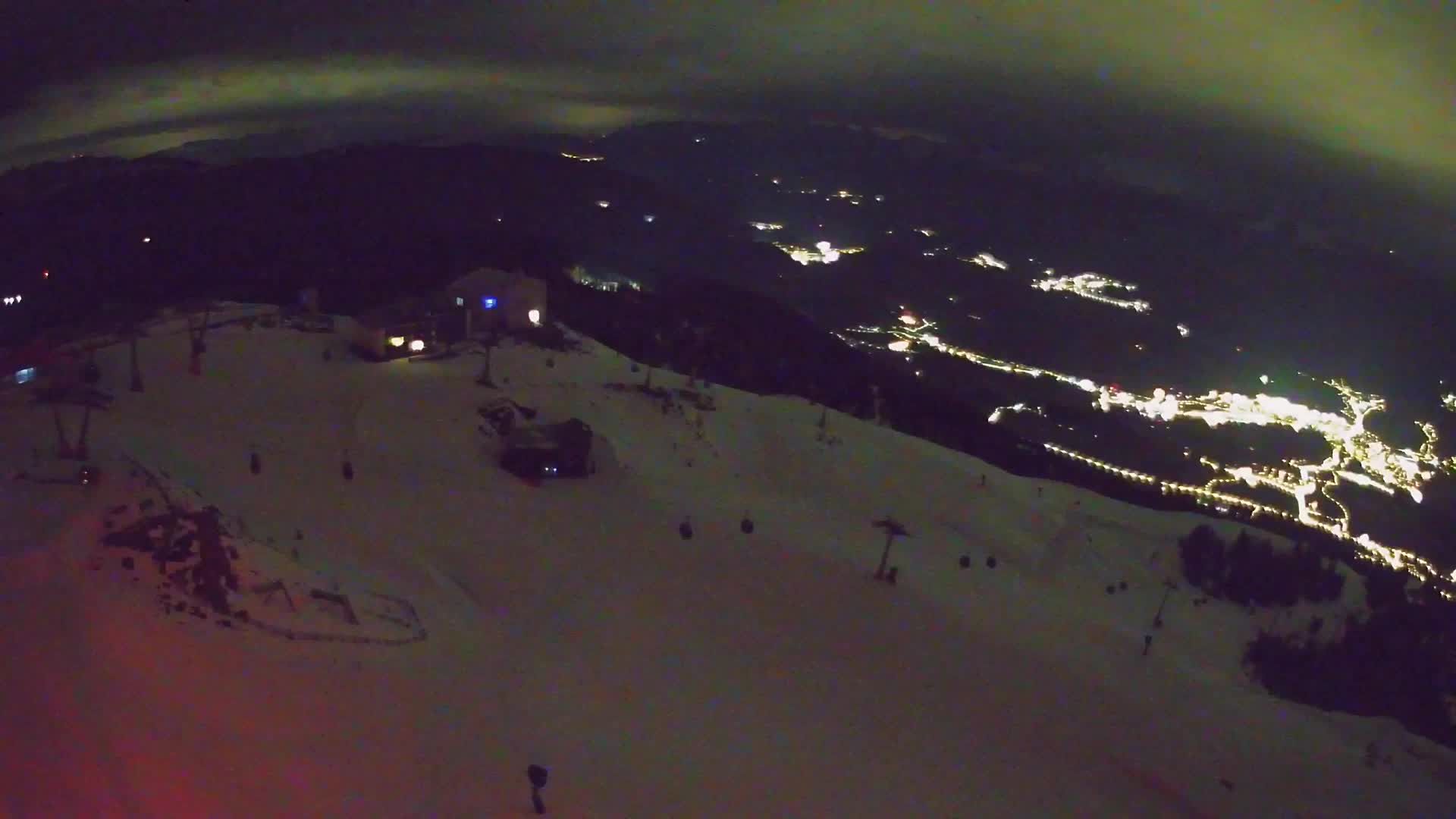 Kronplatz peak Ski resort | view to Bruneck