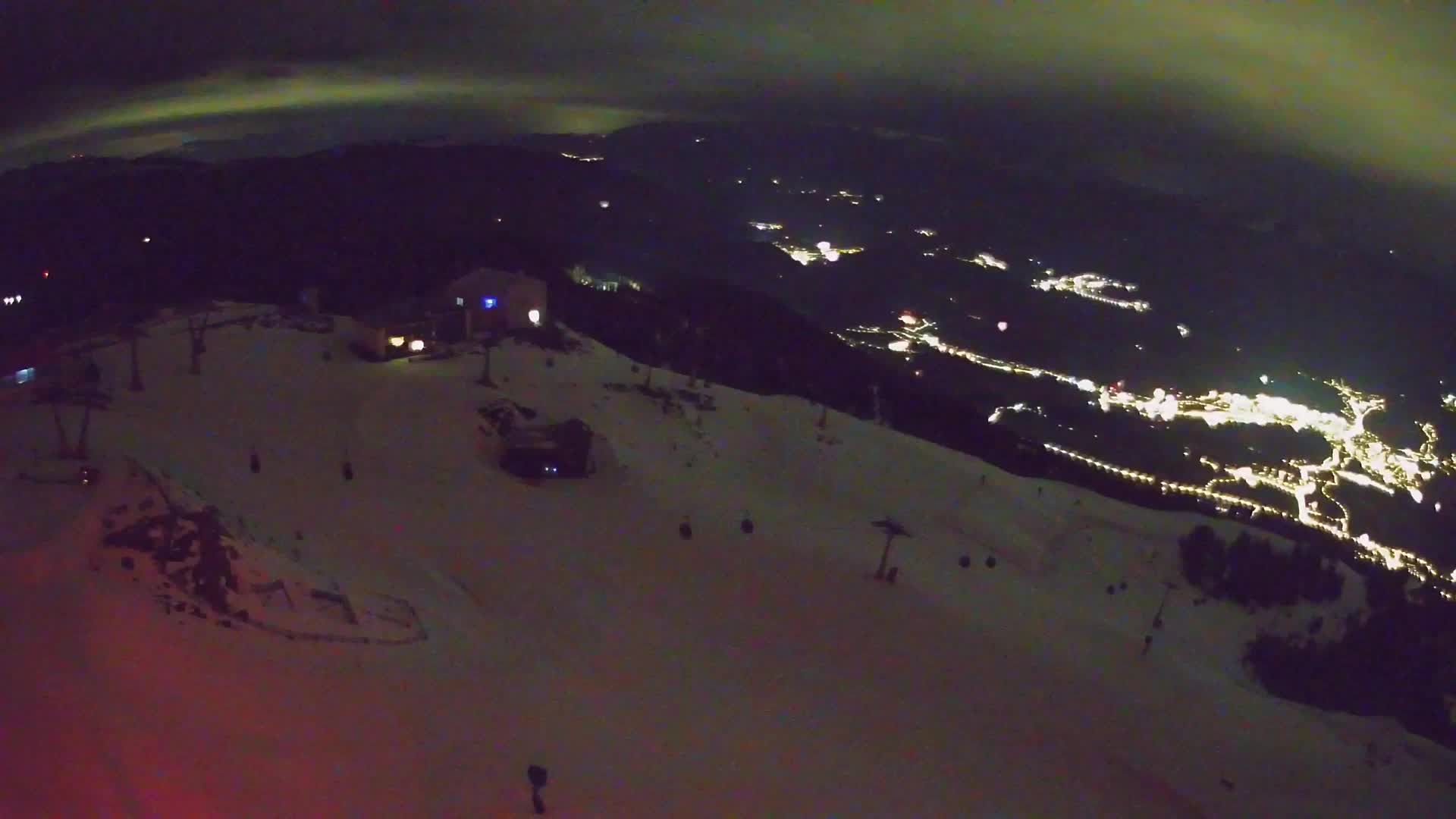 Skigebiet Kronplatz Gipfel | Blick auf Bruneck
