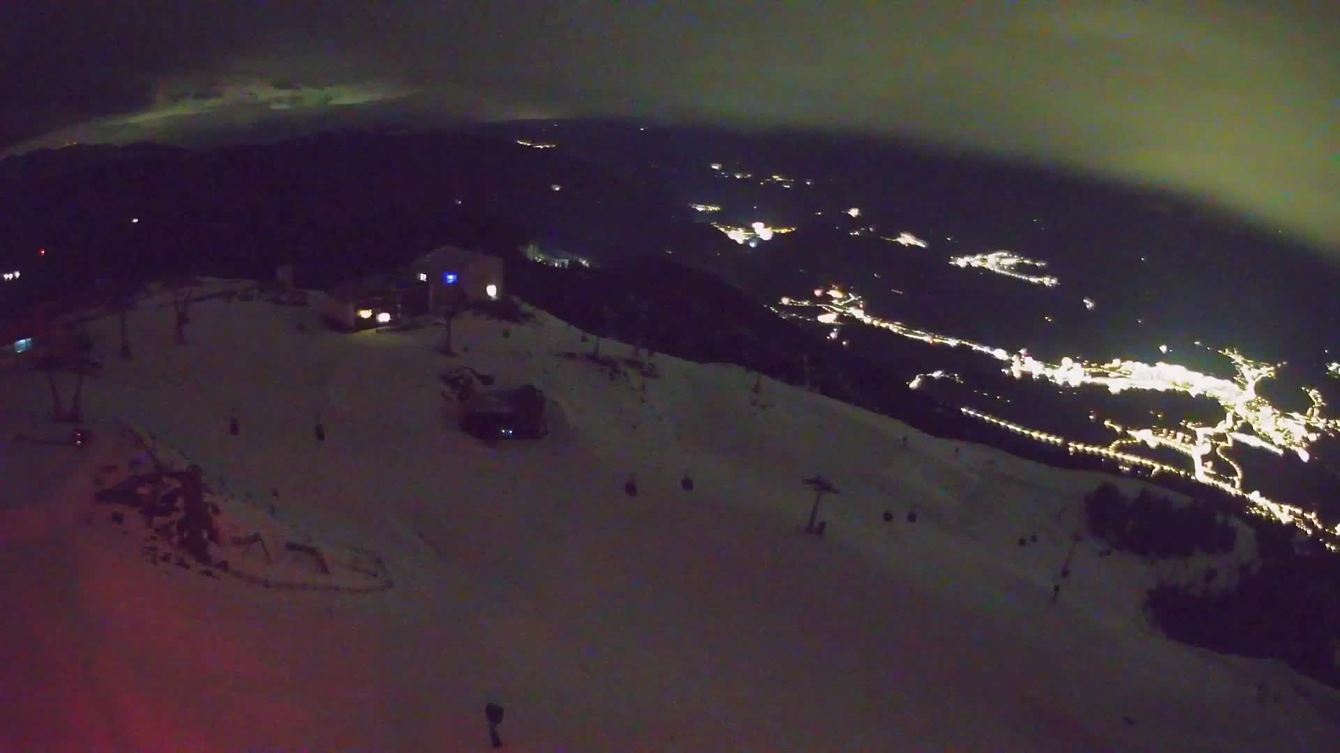 Skigebiet Kronplatz Gipfel | Blick auf Bruneck