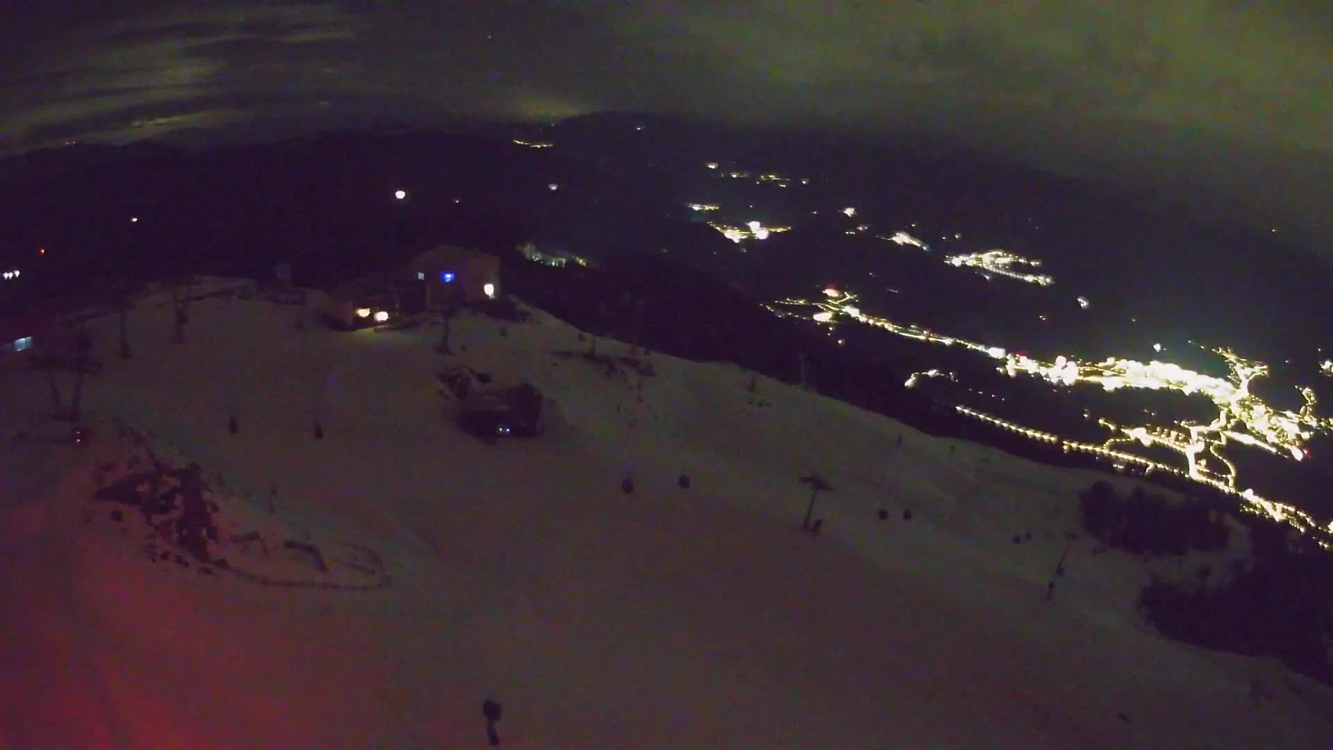 Skigebiet Kronplatz Gipfel | Blick auf Bruneck