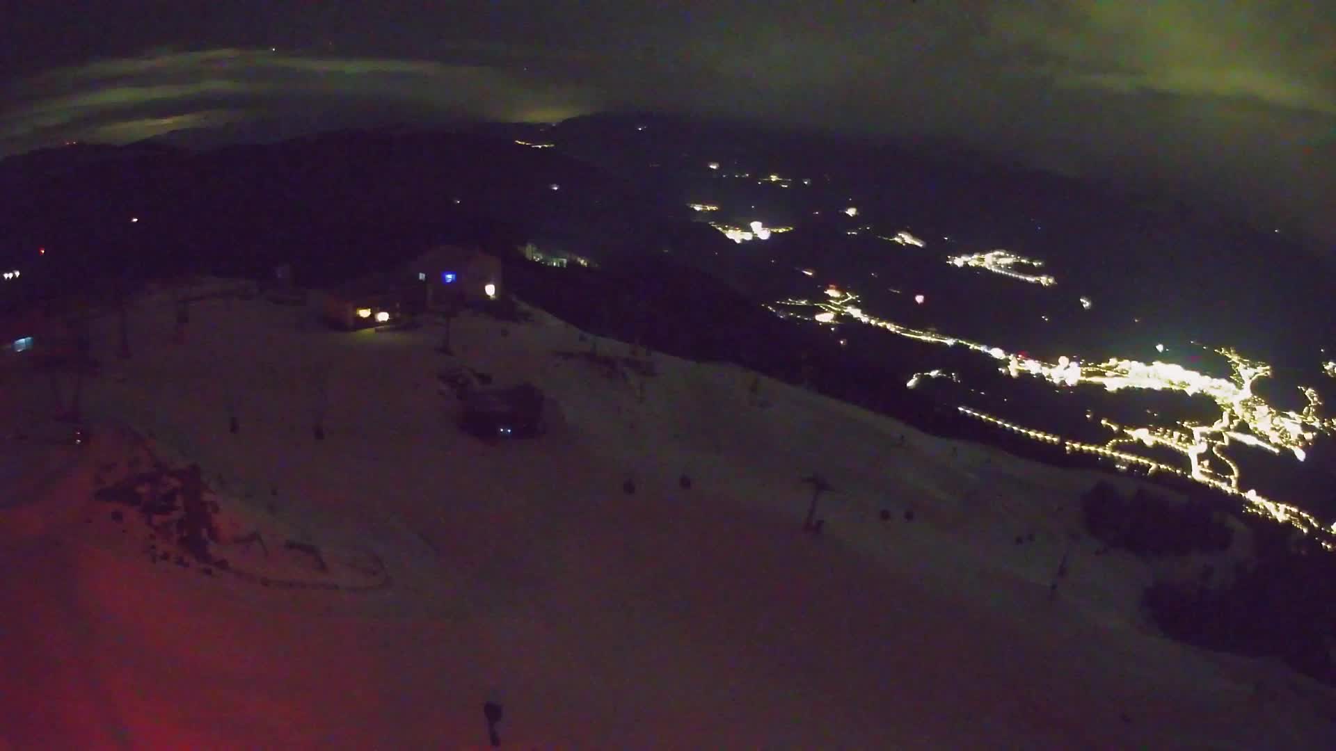 Kronplatz peak Ski resort | view to Bruneck