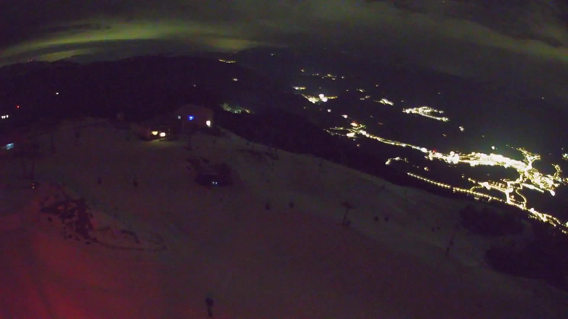 Kronplatz peak Ski resort | view to Bruneck