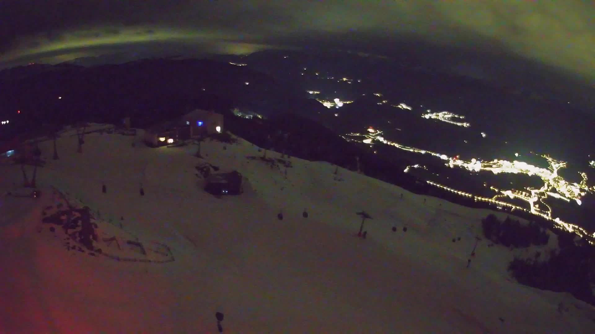Skigebiet Kronplatz Gipfel | Blick auf Bruneck