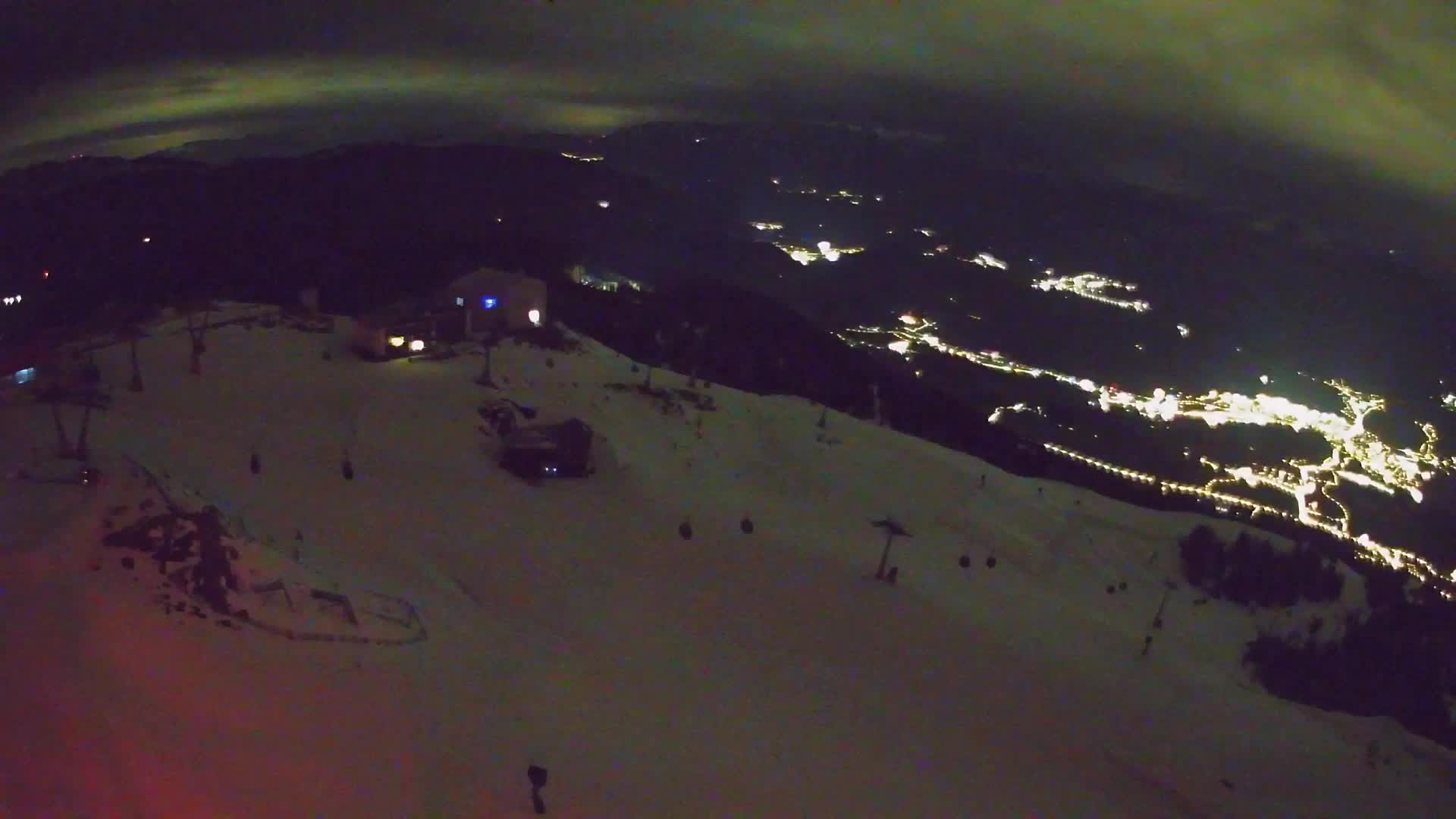 Skigebiet Kronplatz Gipfel | Blick auf Bruneck