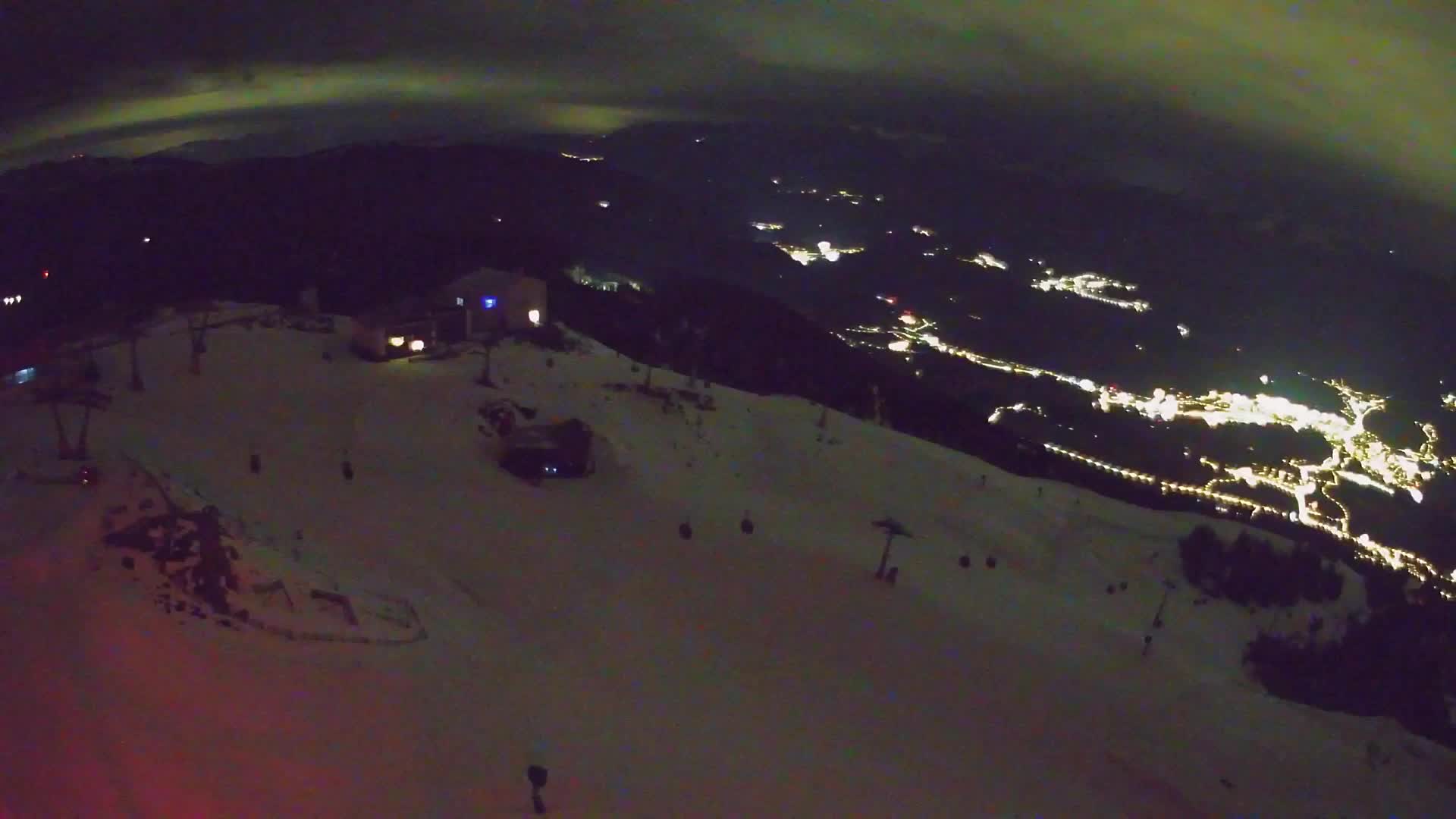 Station de ski Kronplatz sommet | vue sur Brunico