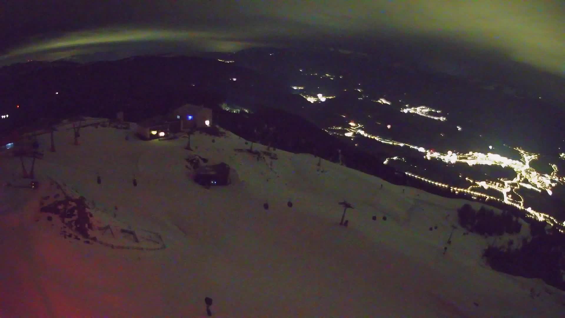 Kronplatz peak Ski resort | view to Bruneck