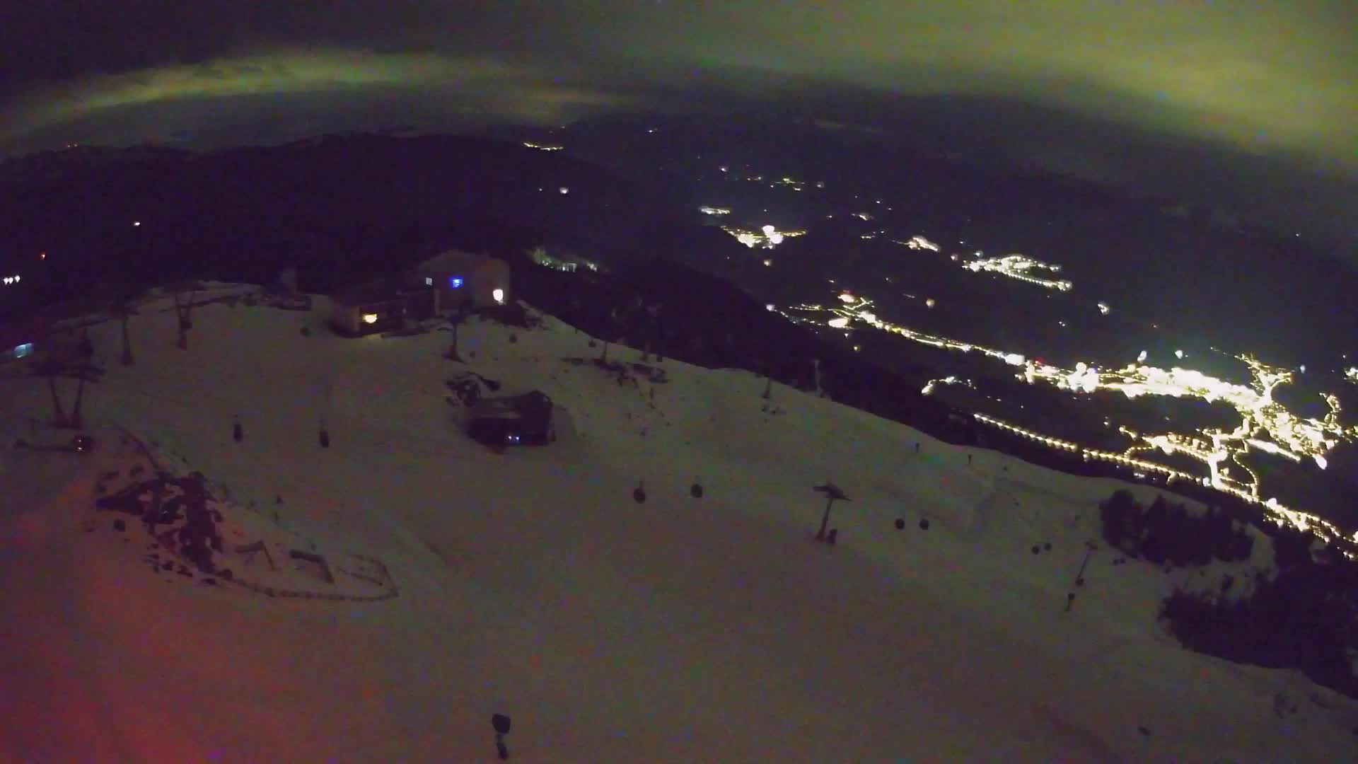 Kronplatz peak Ski resort | view to Bruneck