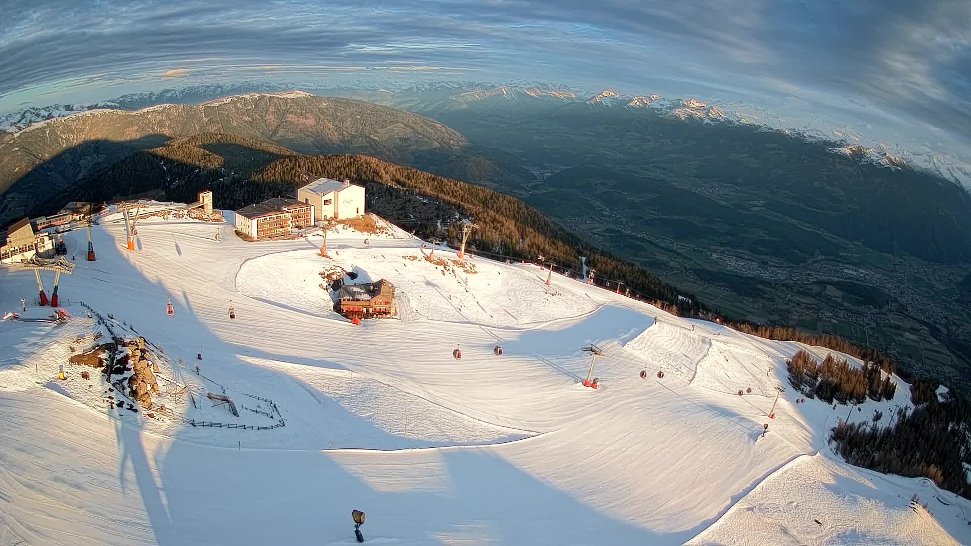 Skijalište Kronplatz – vrh | pogled na Bruneck