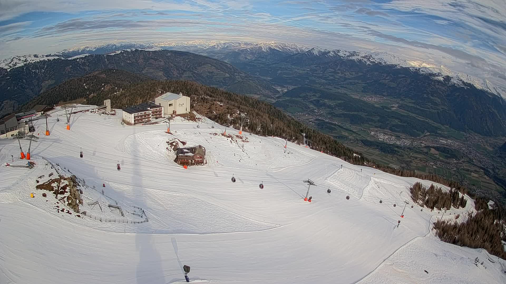 Skijalište Kronplatz – vrh | pogled na Bruneck