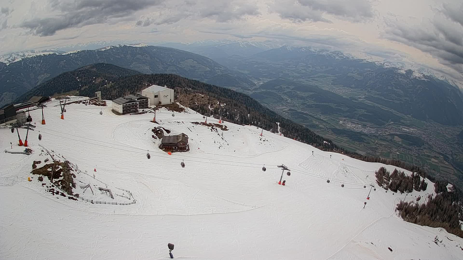 Skijalište Kronplatz – vrh | pogled na Bruneck