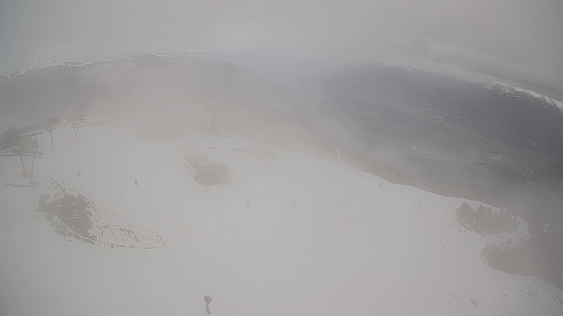 Kronplatz peak Ski resort | view to Bruneck